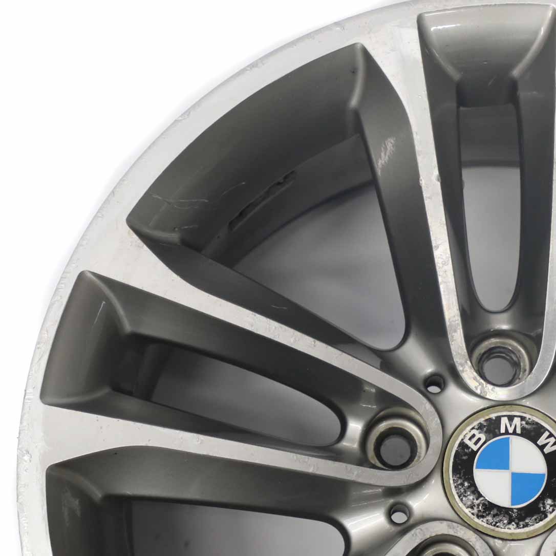 Felge BMW X1 E84 Leichtmetallfelge Ferricgrey 18" Doppelspeiche 421 8J 6850293