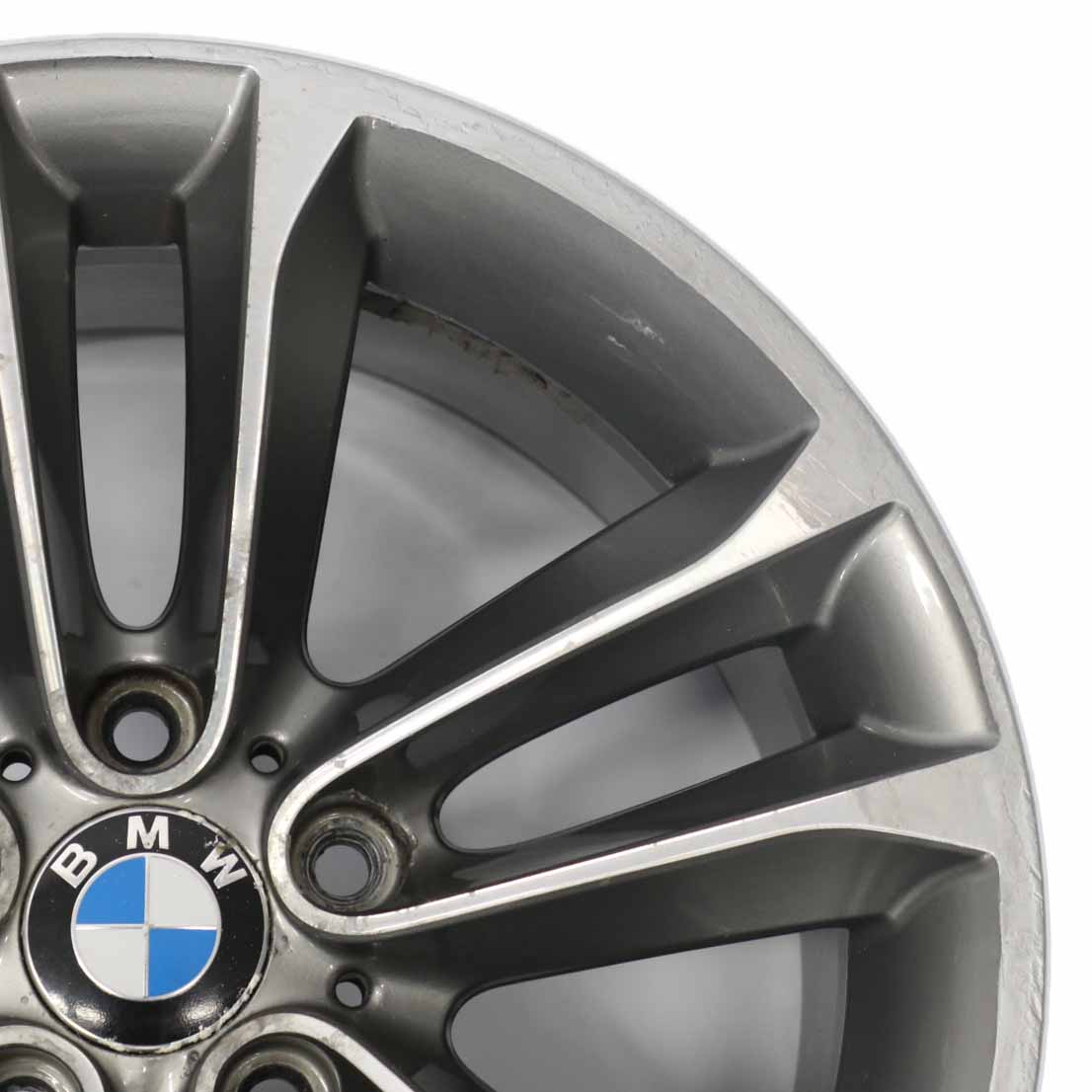 Wheel Rim BMW X1 E84 Alloy Ferricgrey 18" Double Spoke 421 8J ET:30 6850293