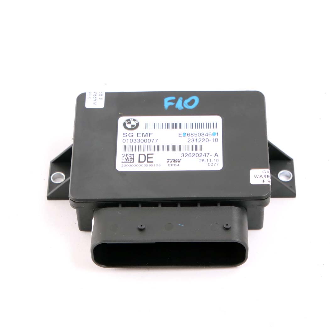 BMW F10 F11 F12 Elektrisches Steuermodul der Feststellbremsanlage EMF 6850846