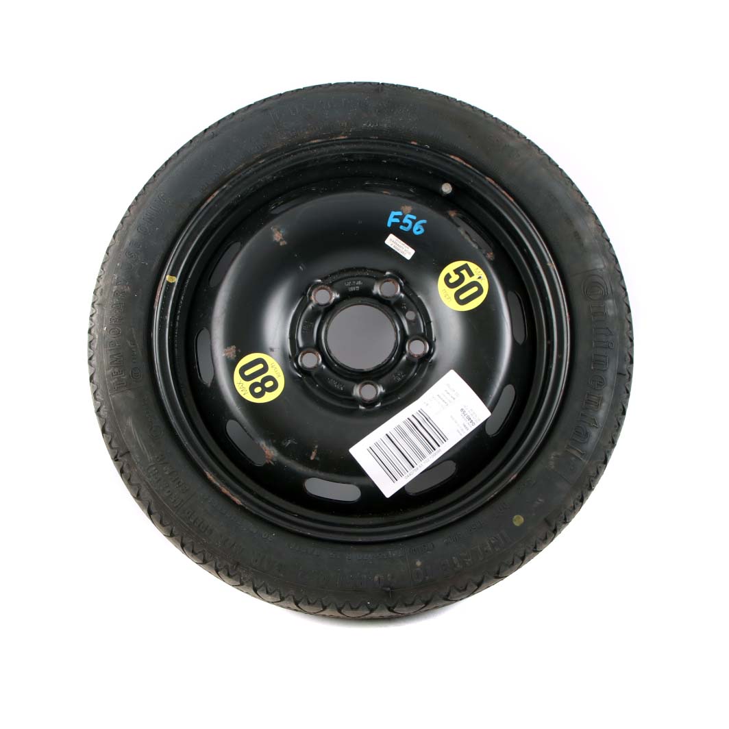 Spare Wheel Mini F55 F56 F57 Compact Steel Black 115/70 R15 3,5J ET:28 6851506