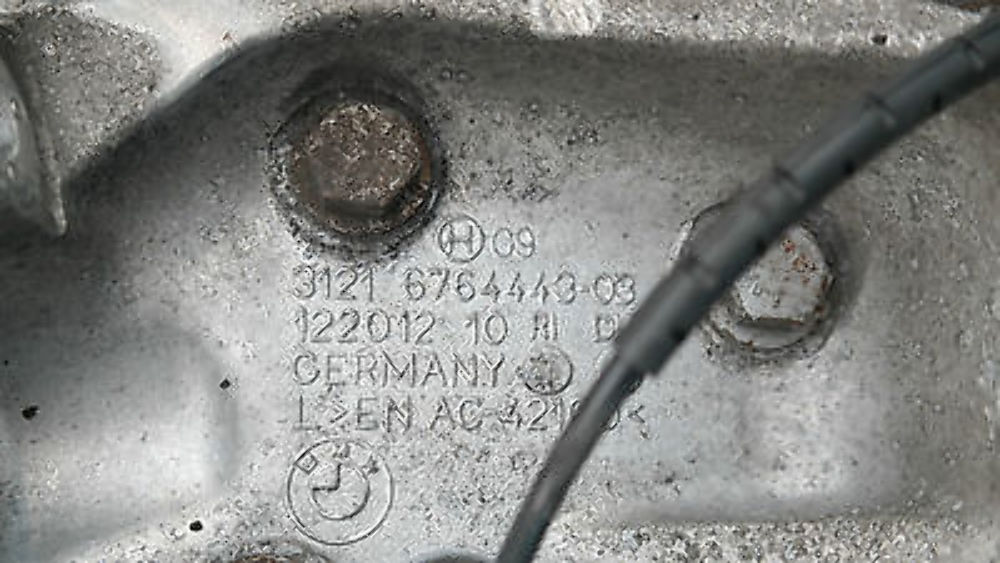 BMW 1 E81 E87 E87N Set Bremsscheibe belüftet Bremssattelgehäuse links 6854996