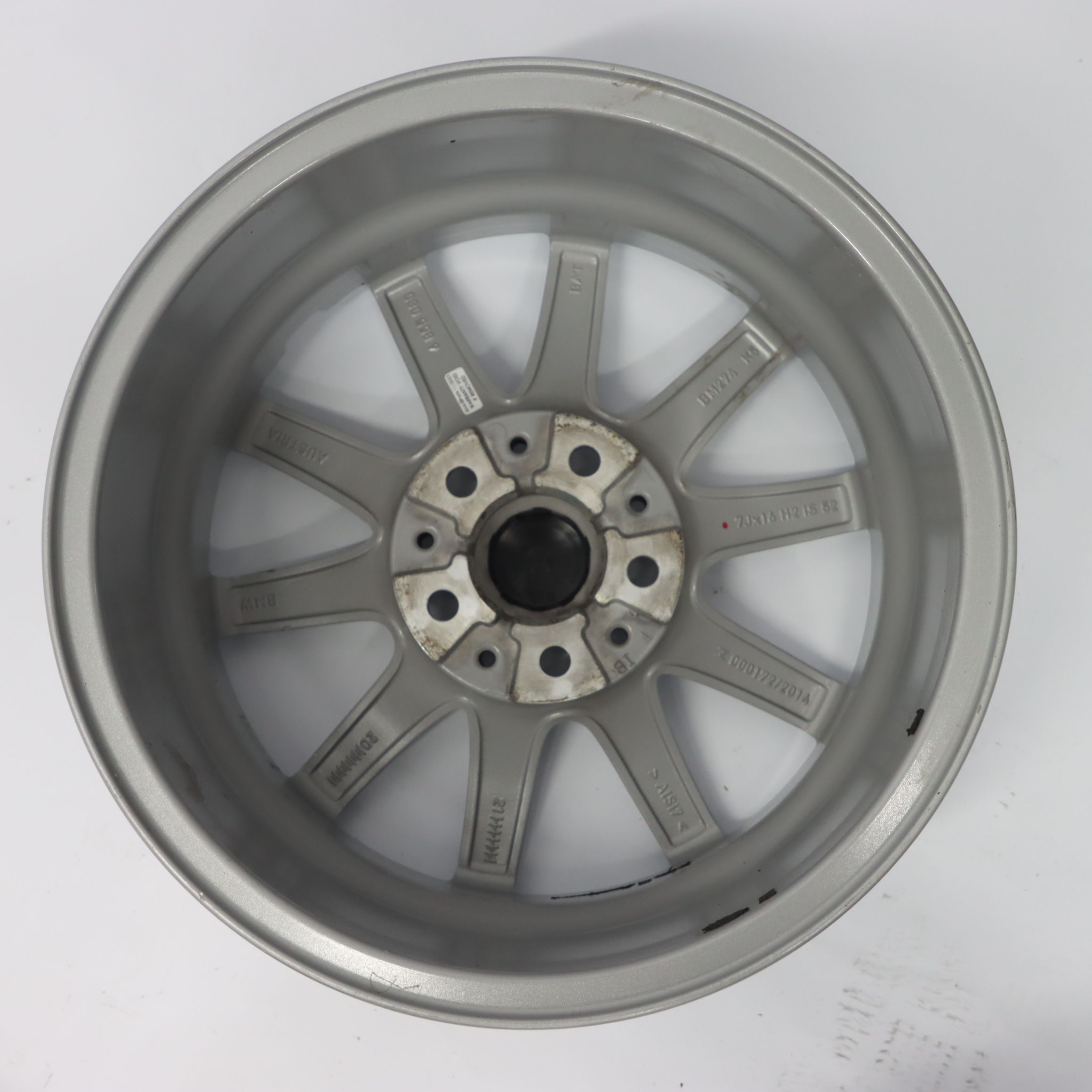 BMW F45 F46 Reflexsilber Scheibenrad Leichtmetall V-Speiche 471 16" ET:52 7J