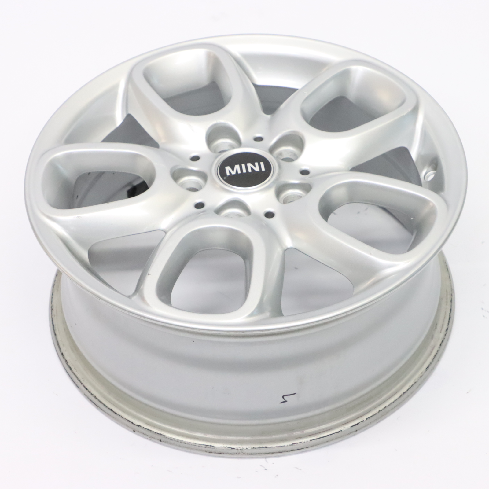 Mini Cooper F55 F56 Silberne Leichtmetallfelge 16" Loop Speiche 494 6,5J ET:54