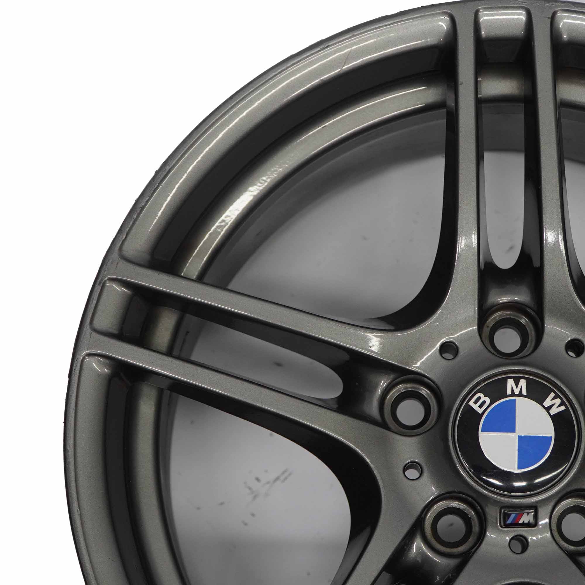 BMW E81 E87 Hinterrad Leichtmetallfelge M Doppelspeiche 313M 18" 8,5J ET:52