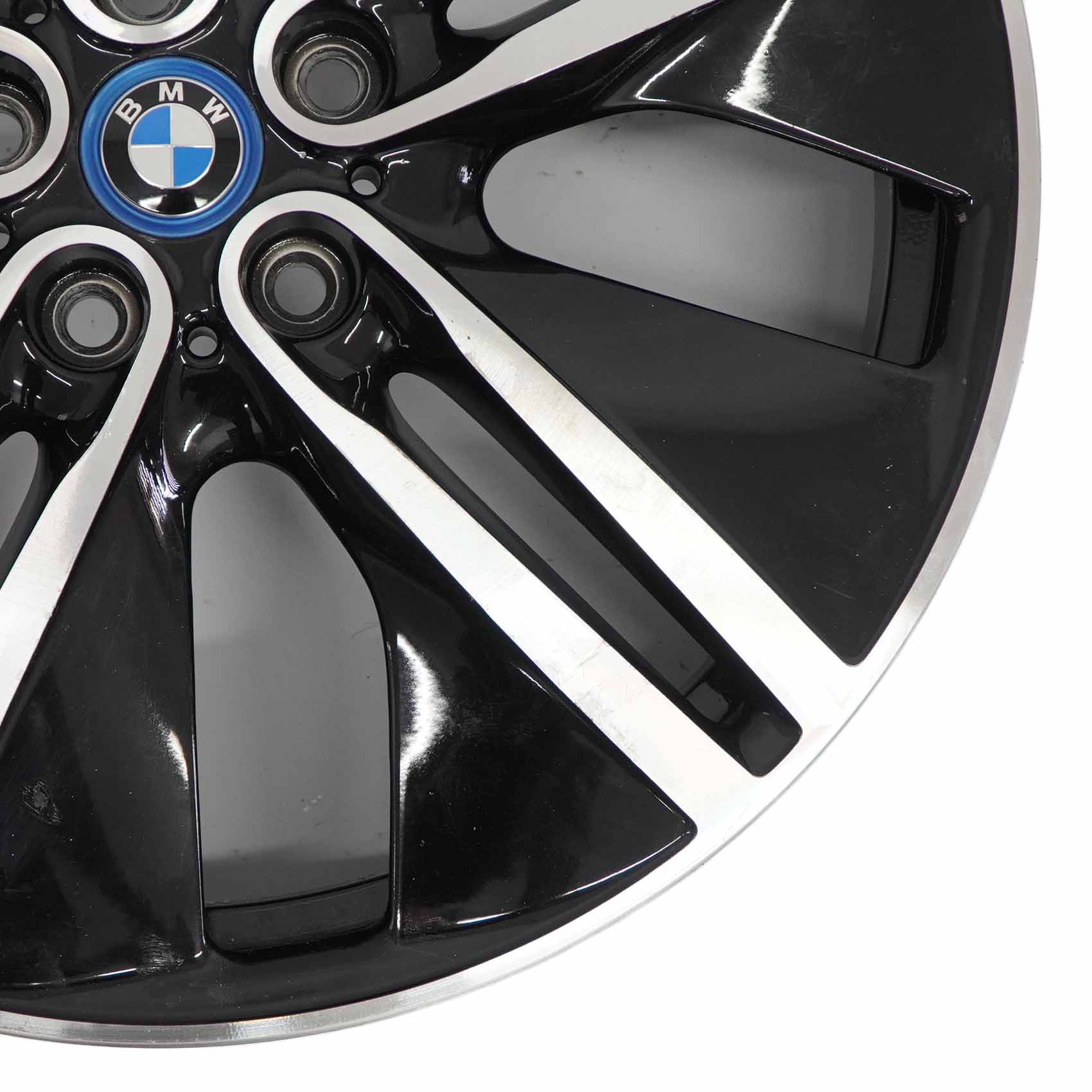 BMW i3 I01 Jante Alliage 20" Noir de jais à deux branches 430 ET:43 5J 6856898