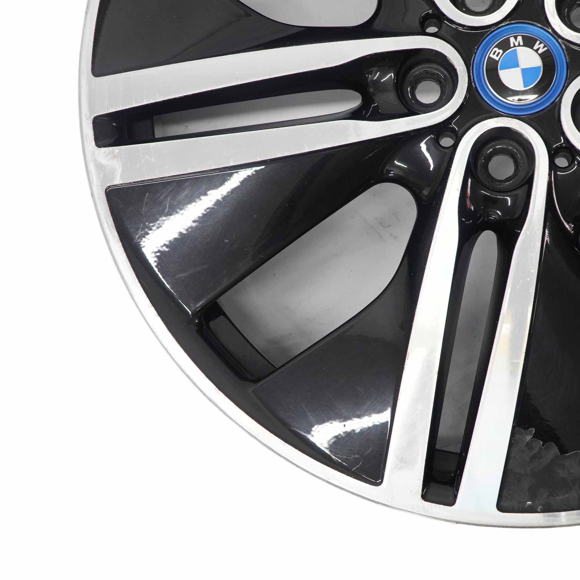 BMW i3 I01 Wheel Alloy Rim 20" Jet Black Double Spoke 430 ET:53 5,5J 6856899