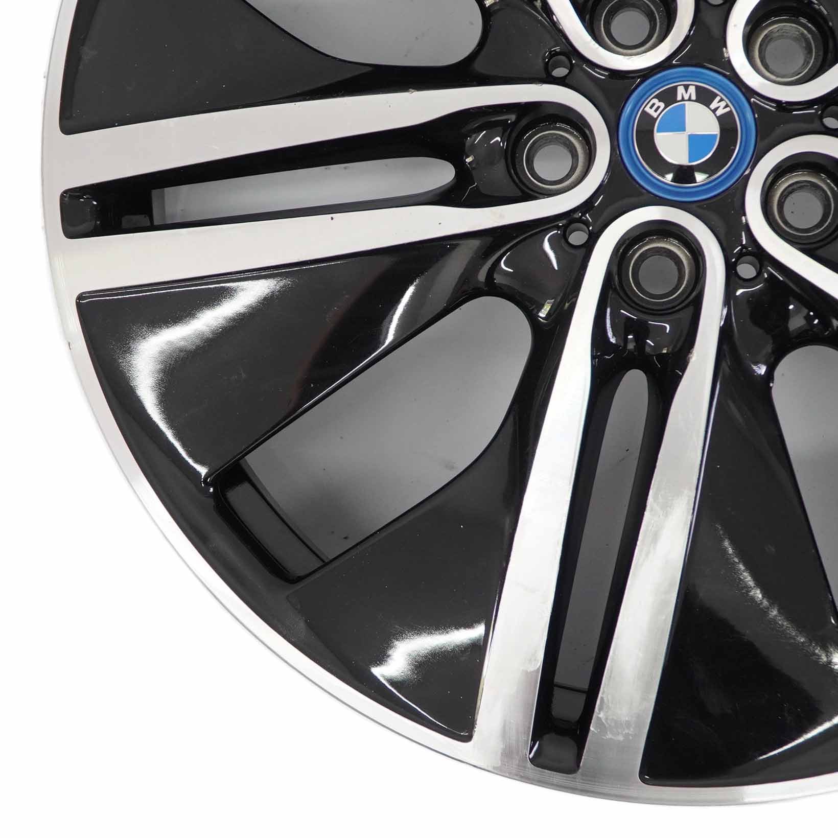 BMW i3 I01 Jante Alliage 20" Jet Black Double Spoke 430 ET:53 5,5J 6856899