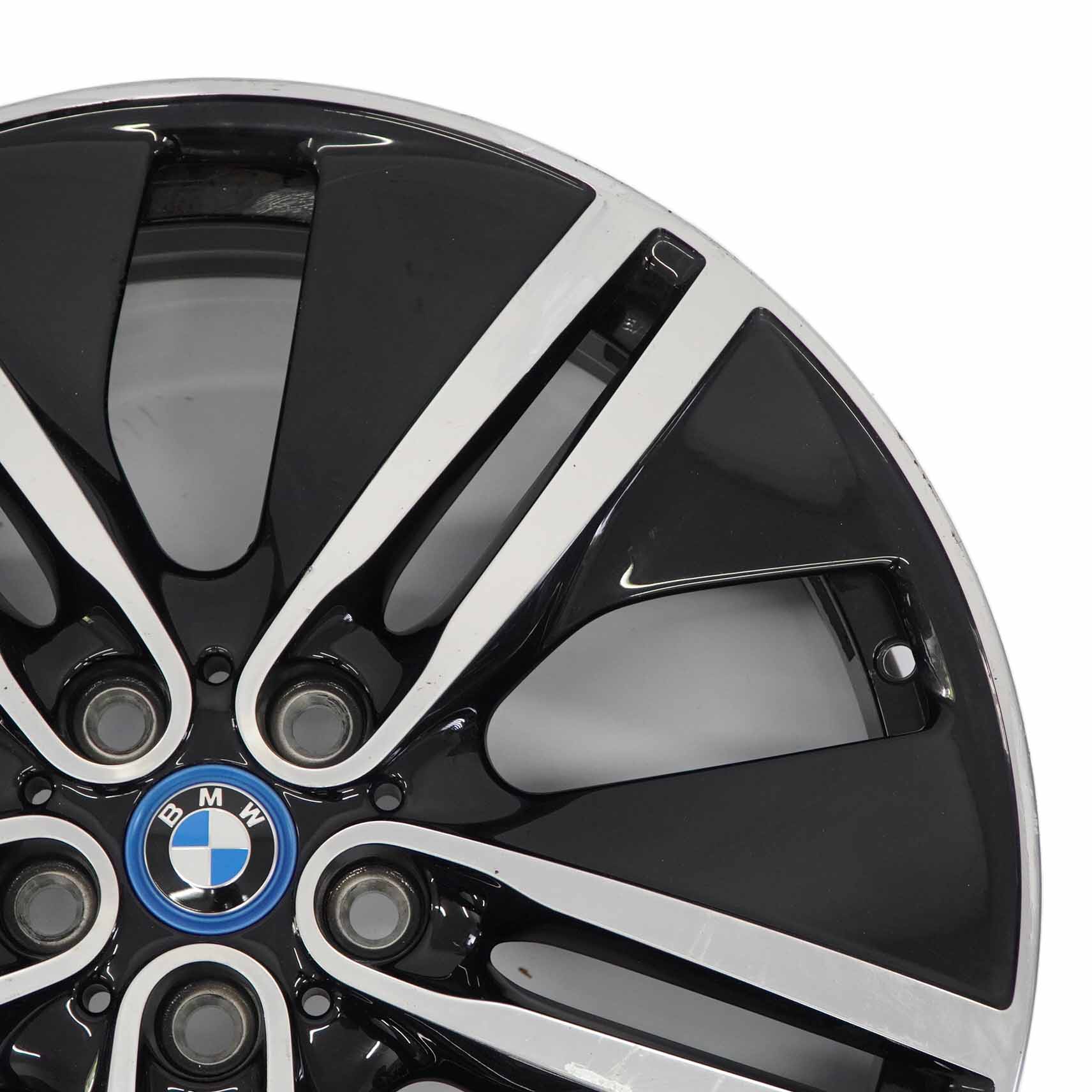 BMW i3 I01 Wheel Alloy Rim 20" Jet Black Double Spoke 430 ET:53 5,5J 6856899