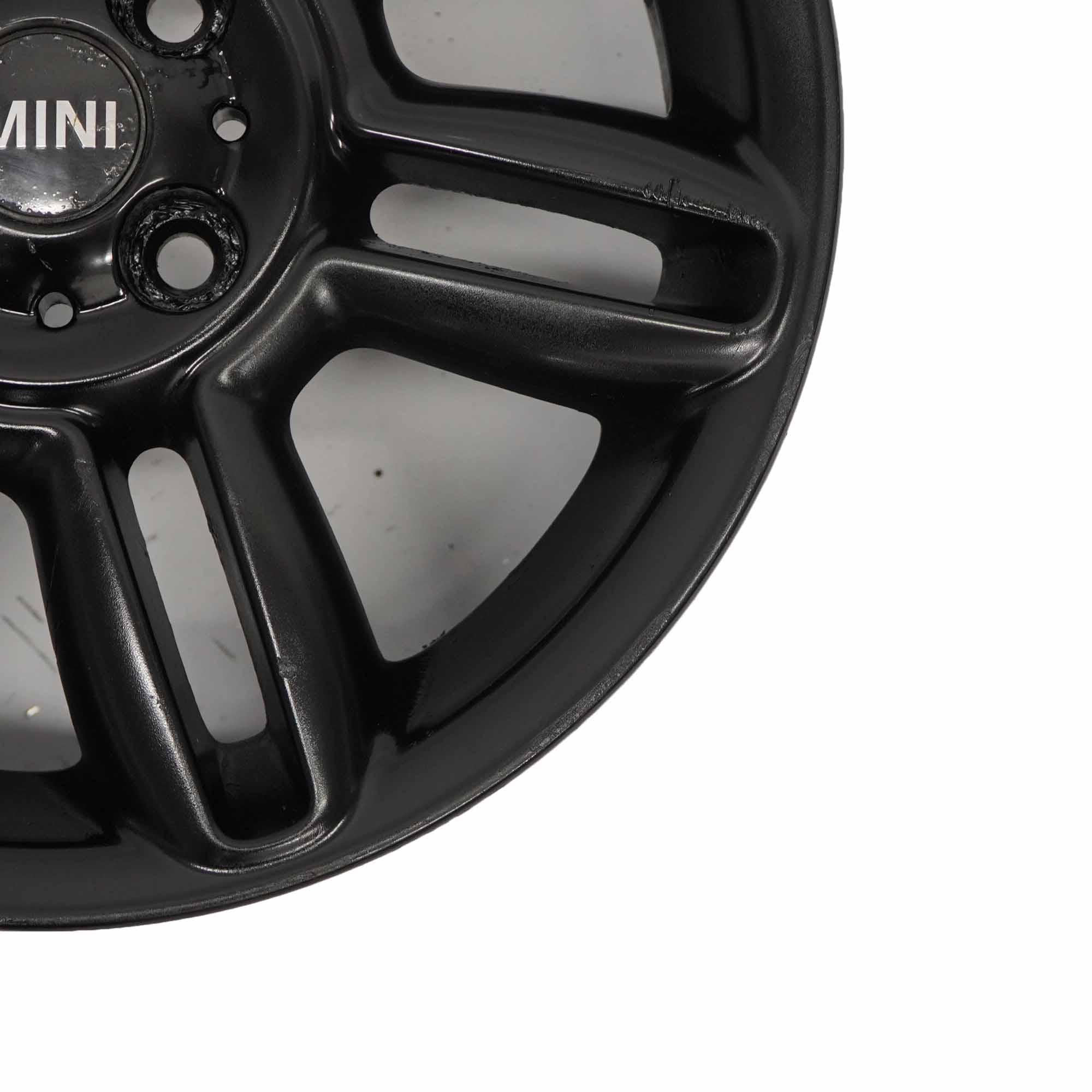 Mini Cooper R55 R56 R57 Schwarz Felge 16" 6,5J 6-Stern Doppelspeiche 119