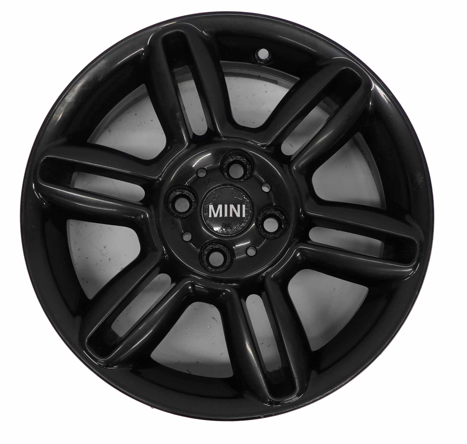 Mini Cooper R55 R56 R57 Schwarz Felge 16" 6,5J 6-Stern Doppelspeiche 119