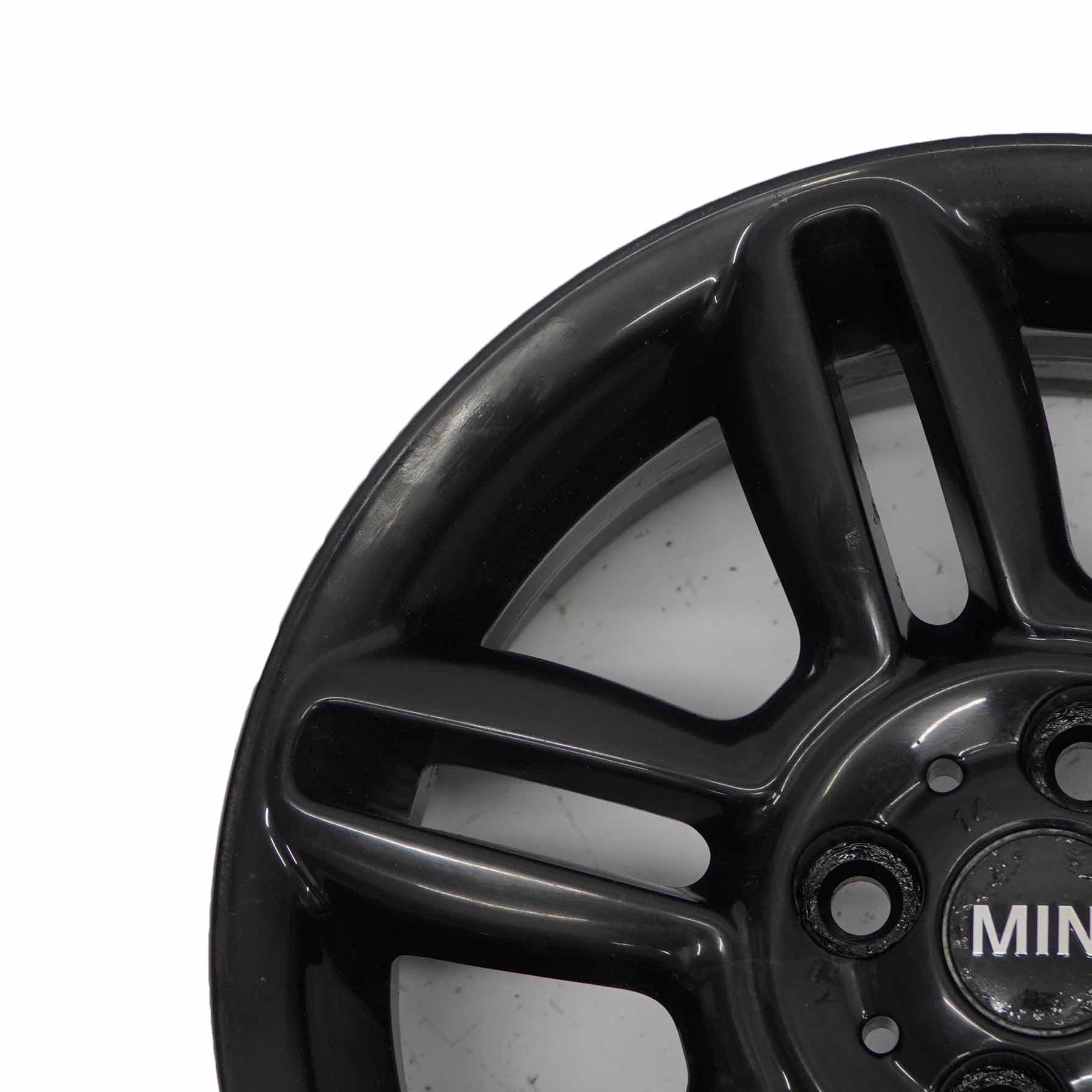 Mini Cooper R55 R56 R57 Schwarz Felge 16" 6,5J 6-Stern Doppelspeiche 119