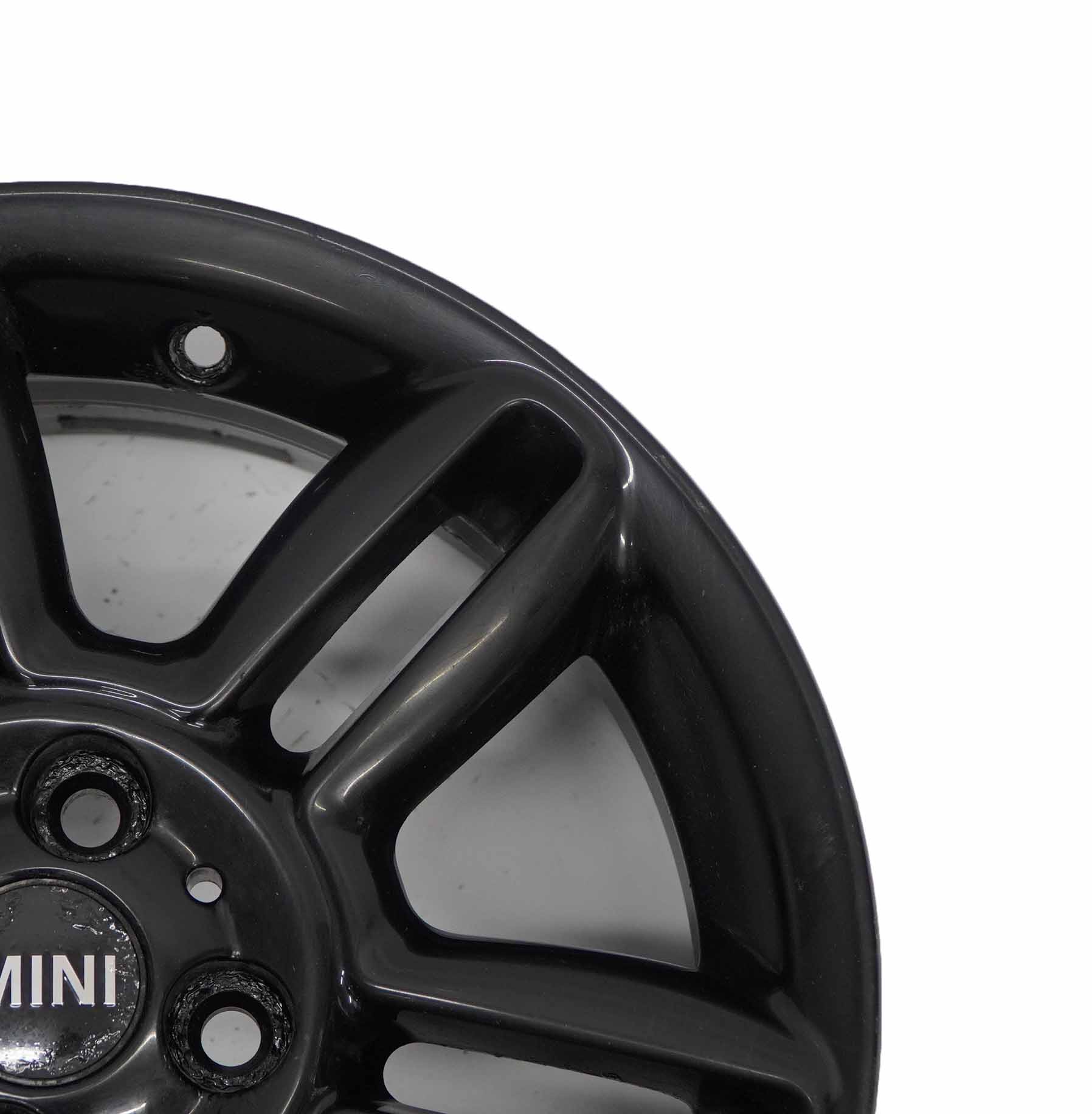 Mini Cooper R55 R56 R57 Schwarz Felge 16" 6,5J 6-Stern Doppelspeiche 119