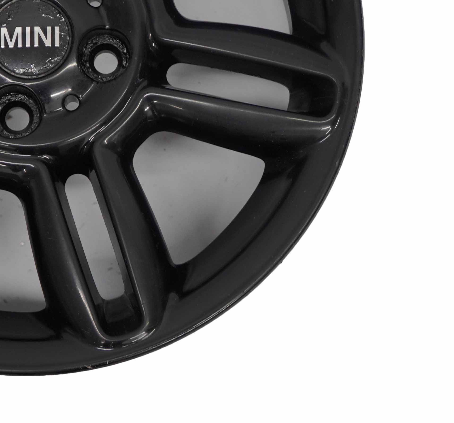 Mini Cooper R55 R56 R57 Schwarz Felge 16" 6,5J 6-Stern Doppelspeiche 119