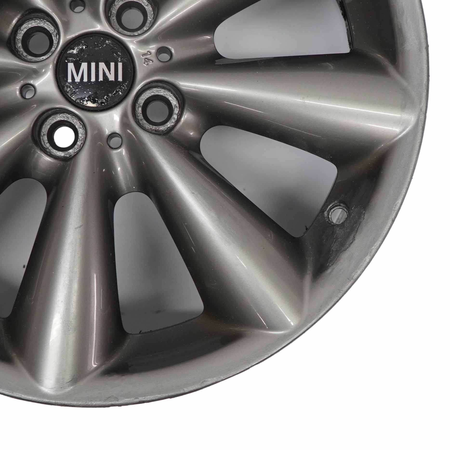 Mini Cooper R55 R56 Grau Alufelge  Alu Felge 17" 7J ET:48 Conical Spoke 121