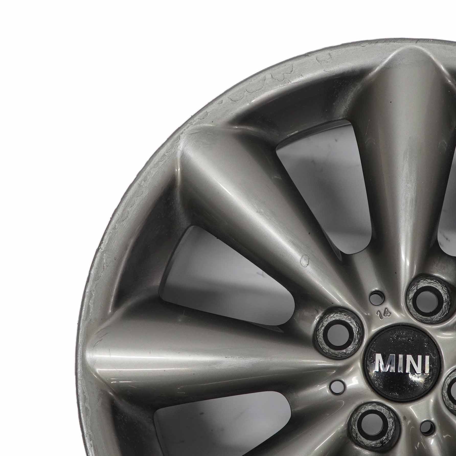 Mini Cooper R55 R56 Grau Alufelge  Alu Felge 17" 7J ET:48 Conical Spoke 121