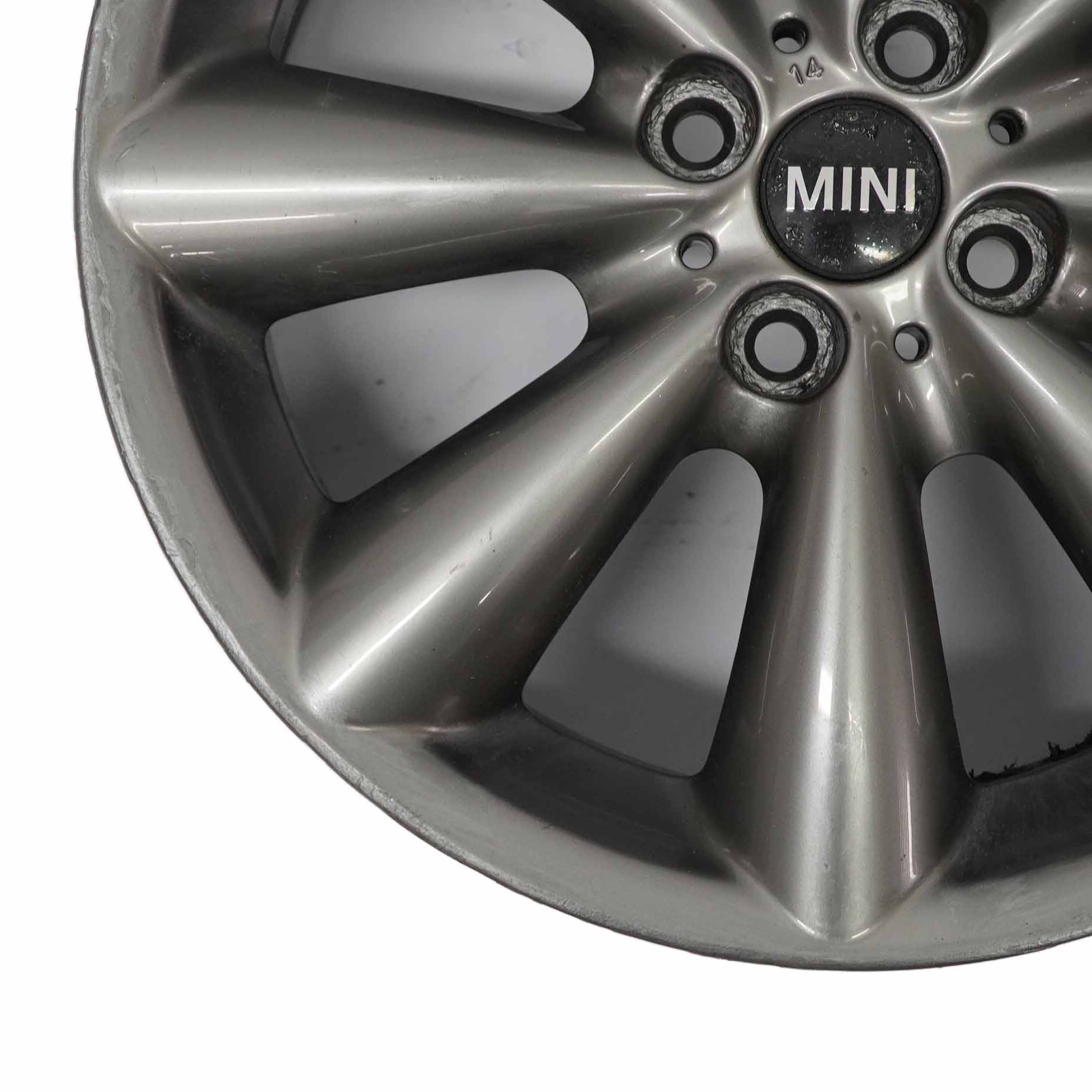 Mini Cooper R55 R56 Grau Alufelge  Alu Felge 17" 7J ET:48 Conical Spoke 121