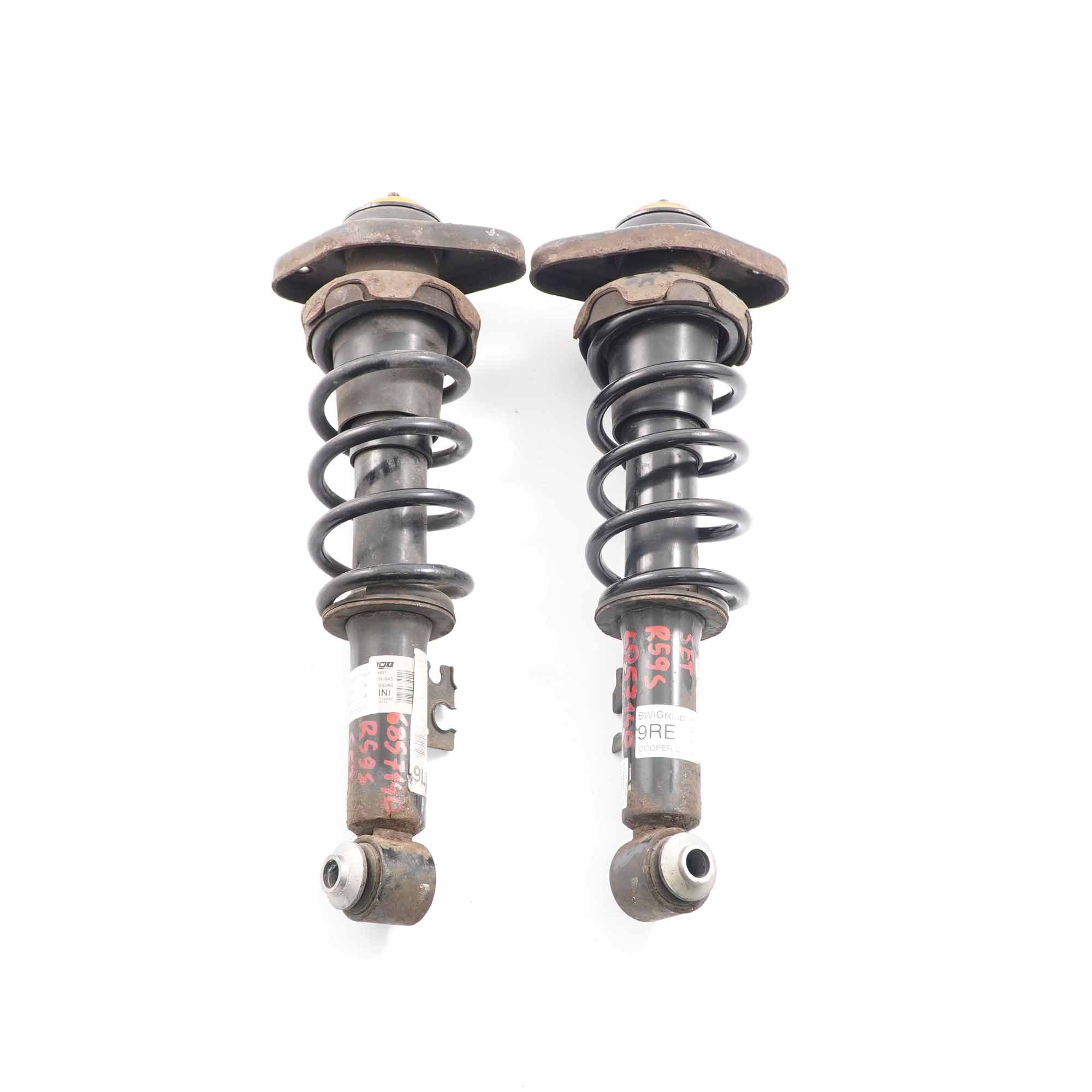 Mini R59 Spring Strut Rear Suspension Left Right Shock Absorber Set Roadster