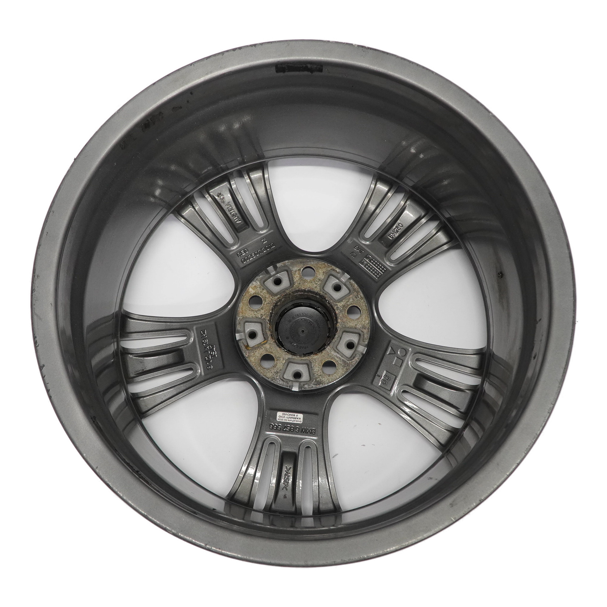 BMW F30 Ferric Grau Leicht metall felge hinten 19" 8,5J ET:47 6857566