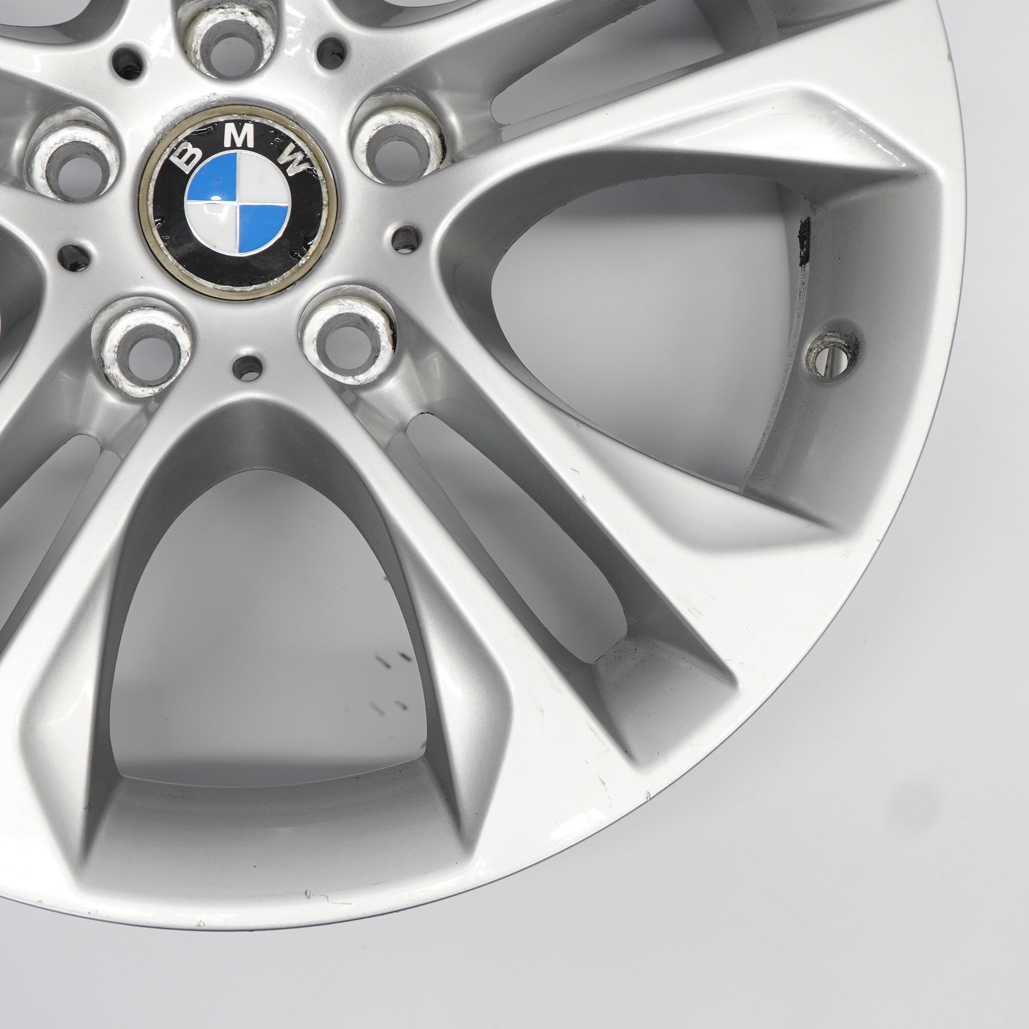 BMW X3 F25 Reflex Silver Wheel Rim Alloy 18" Double Spoke 605 8J ET:43 6862886