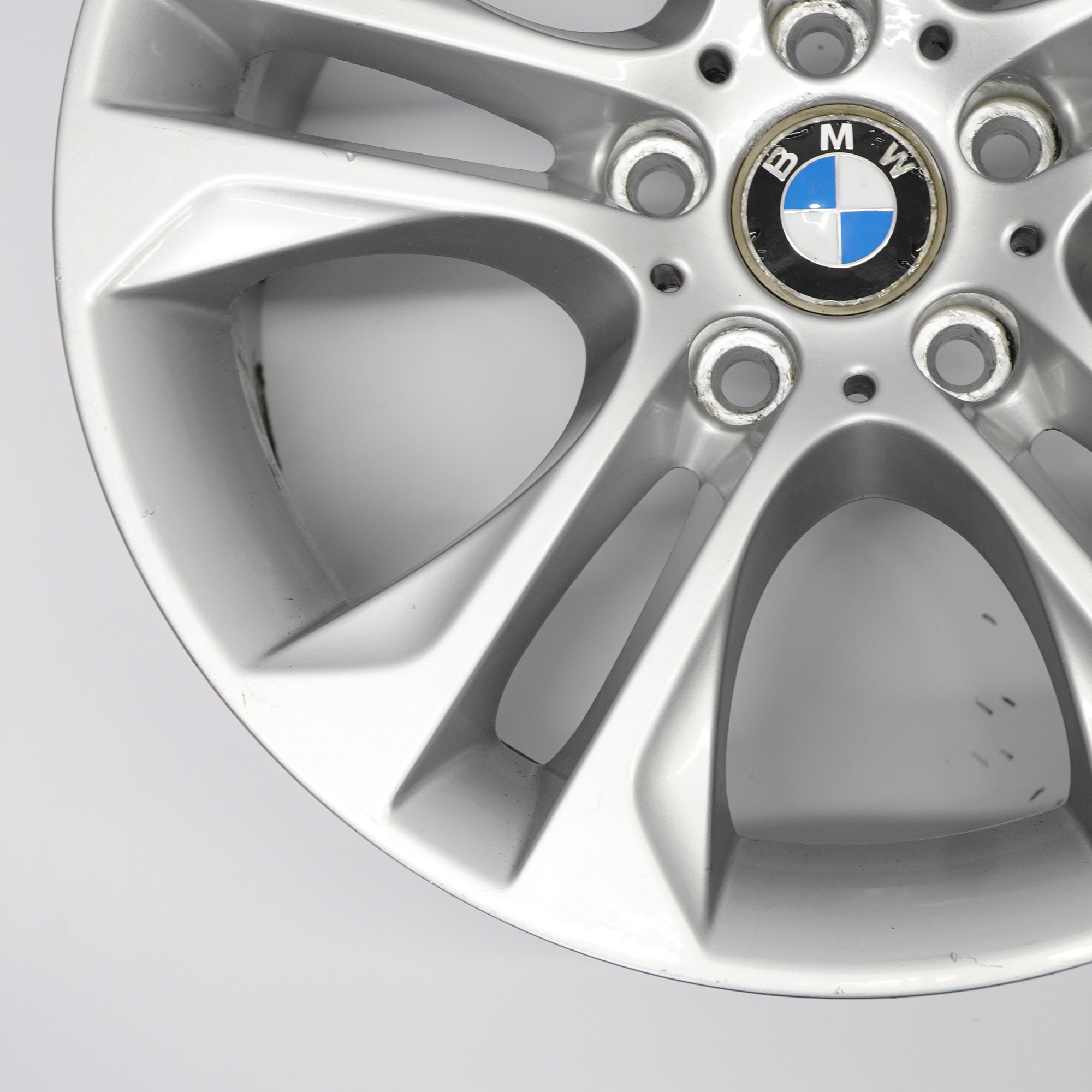 BMW X3 F25 Reflex Silver Wheel Rim Alloy 18" Double Spoke 605 8J ET:43 6862886