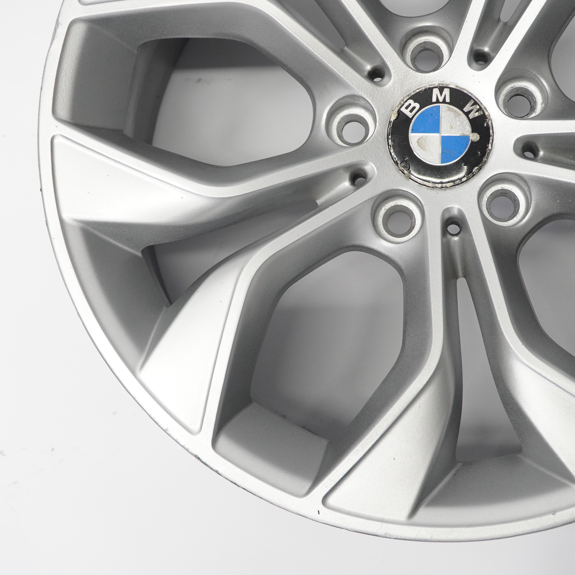 BMW X3 F25 Silver Wheel Alloy Rim 19" Y Spoke 608 8,5J ET:38 6862890