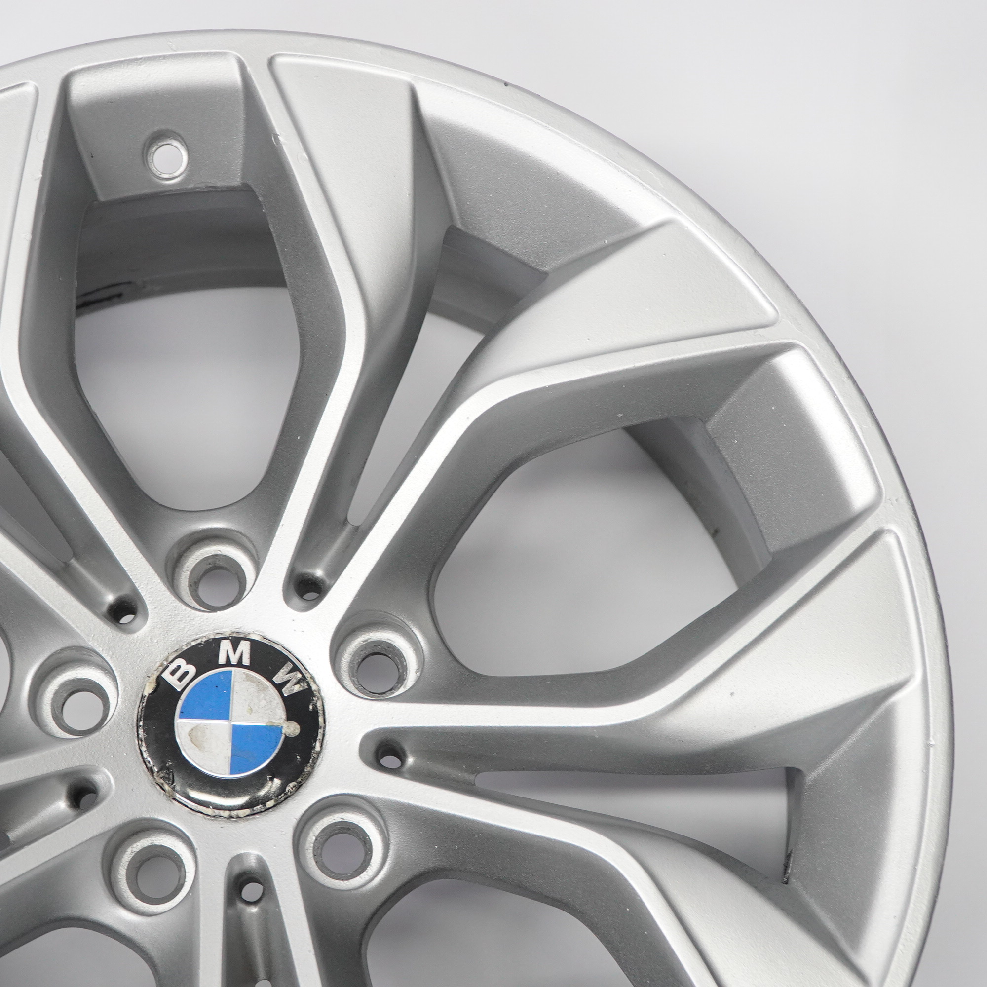 BMW X3 F25 Silver Wheel Alloy Rim 19" Y Spoke 608 8,5J ET:38 6862890