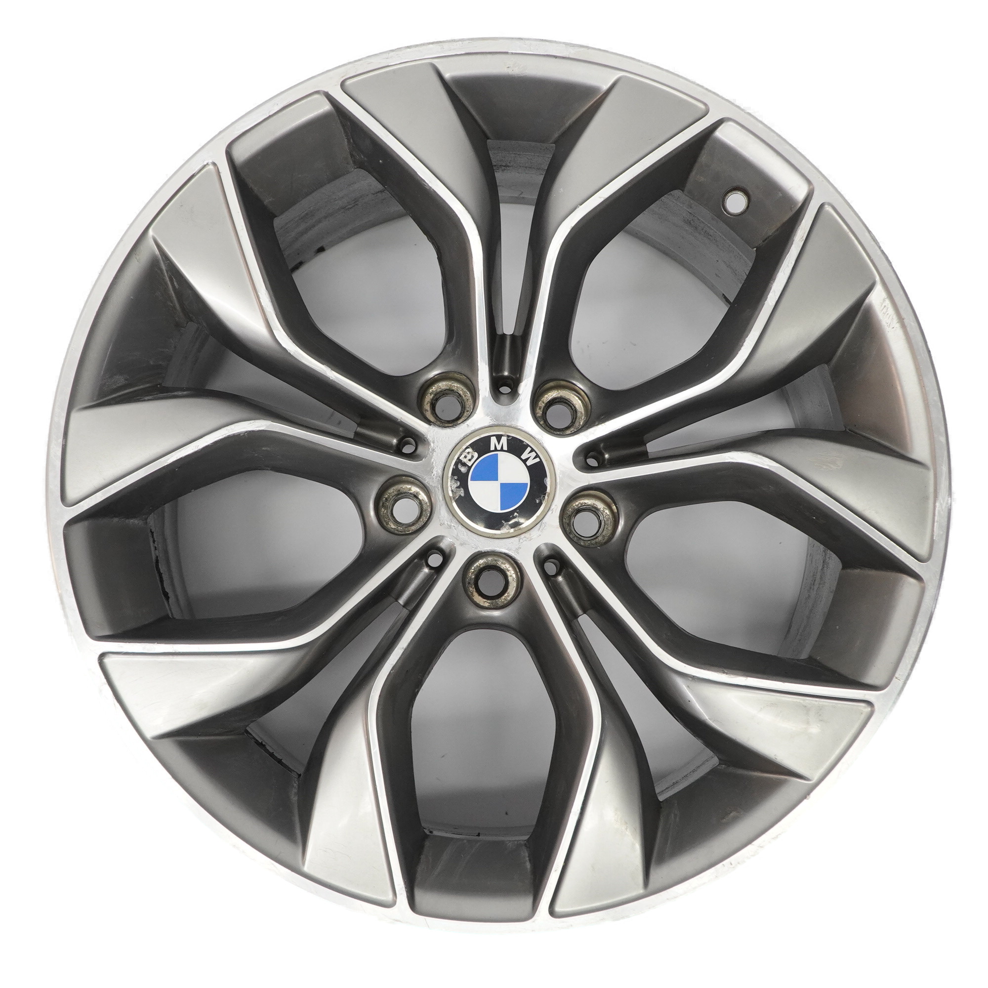 BMW X3 F25 Hinten Reflex Silber Felge Leicht metall felge 19" 9,5J ET:48 6862891