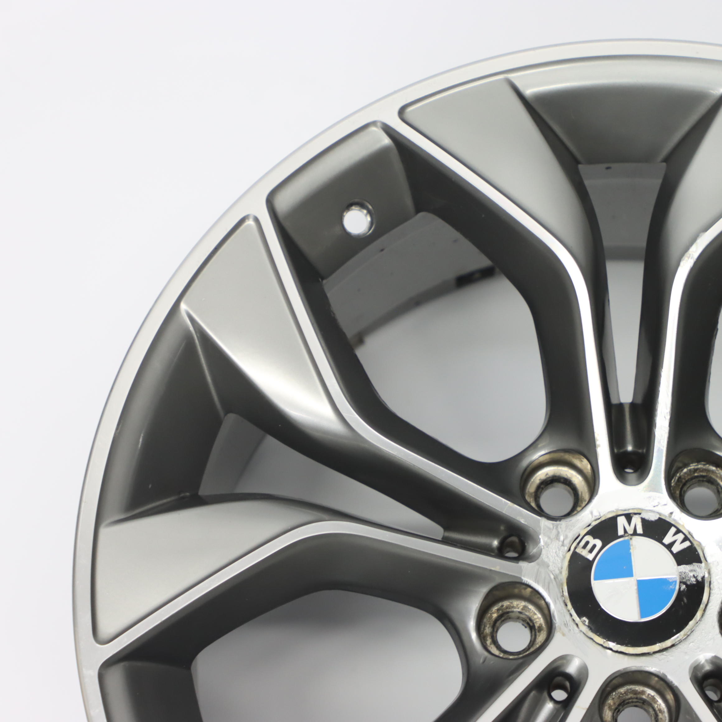 BMW X3 F25 Hinten Reflex Silber Felge Leicht metall felge 19" 9,5J ET:48 6862891