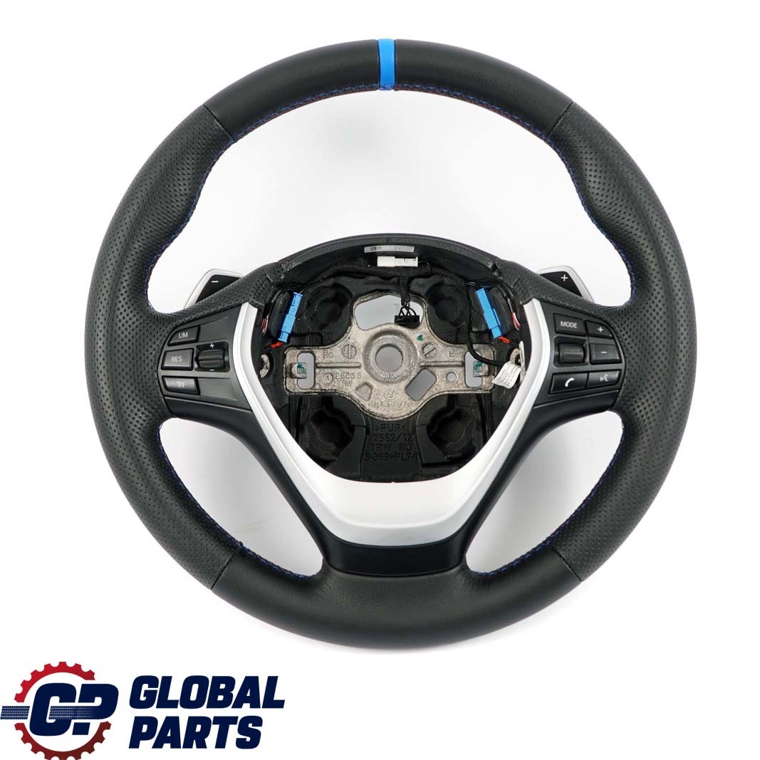 BMW F20 F21 F22 F30 F31 F32 NEW Black Leather Sport Steering Wheel Paddle Shift