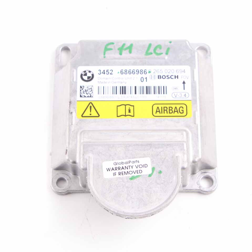 BMW F01 F02 LCI F06 F10 F11 F13 ECU ICM Steuergerät Modul Airbag 6866986