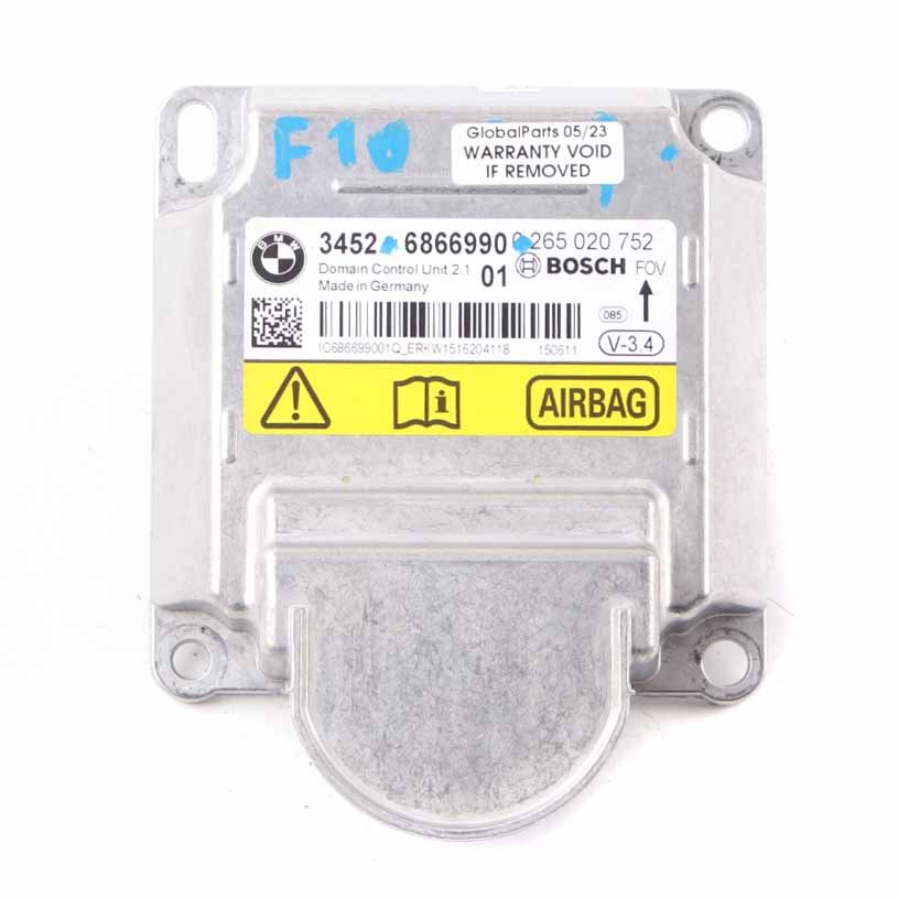 Airbag Modul BMW F01 F02 LCI F10 F11 F13 Airbag ECU ICM Steuergerät 6866990