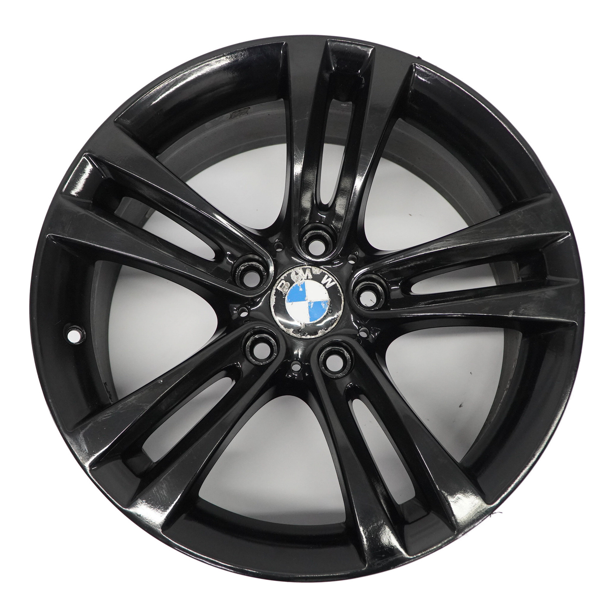 BMW F30 F31 F32 Black Wheel Alloy Rim 18" Double Spoke 397 8,5J ET:47 6868378