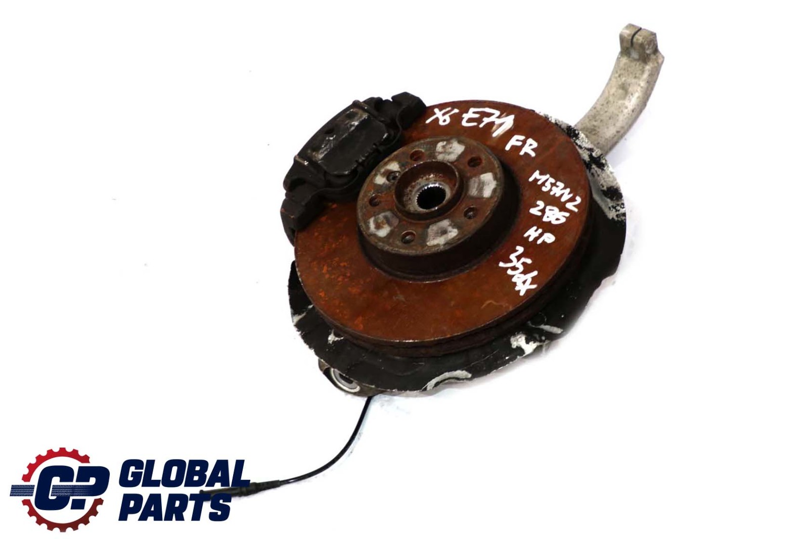 BMW X5 X6 E70 E71 Front Right O/S Suspension Wheel Carrier Hub Brake Disc