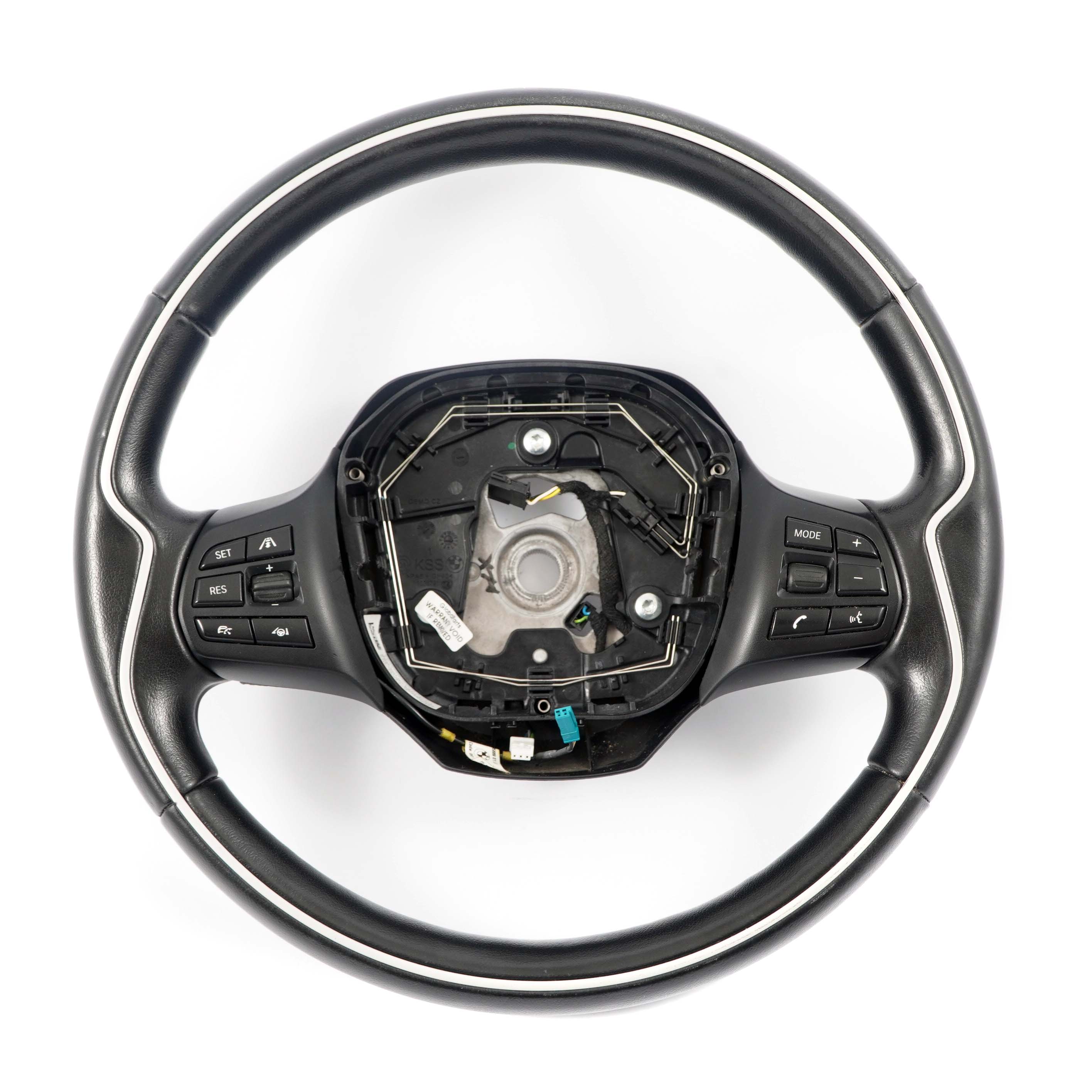 Steering Wheel BMW i3 I01 Leather Steering Wheel With Multifunction Buttons