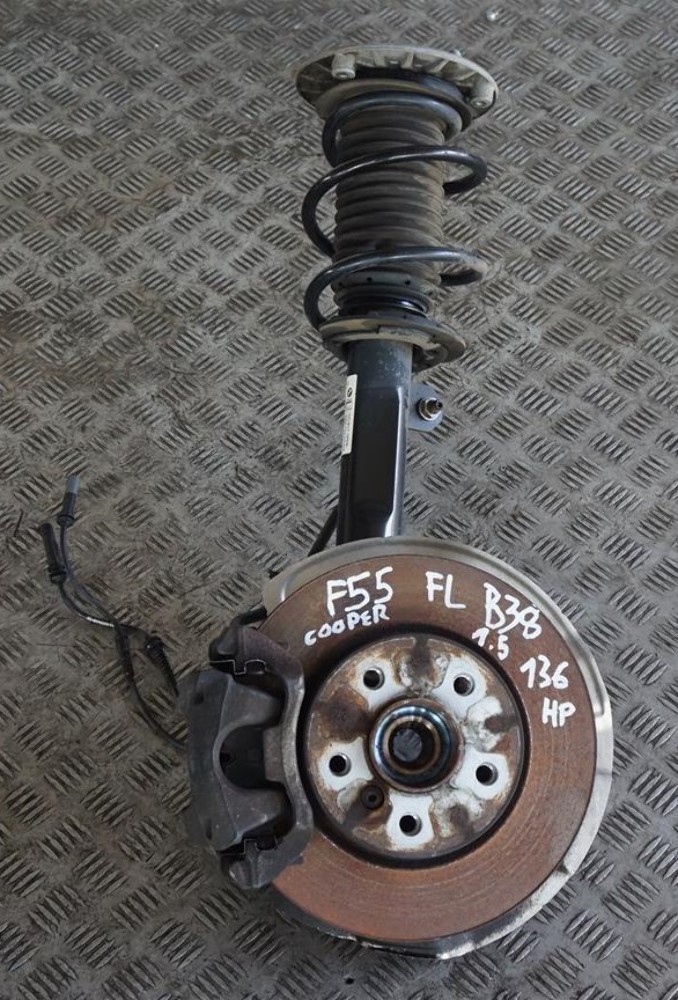 Mini Cooper F55 B38 1.5 136hp Front Left N/S Leg Brake Suspension Hub