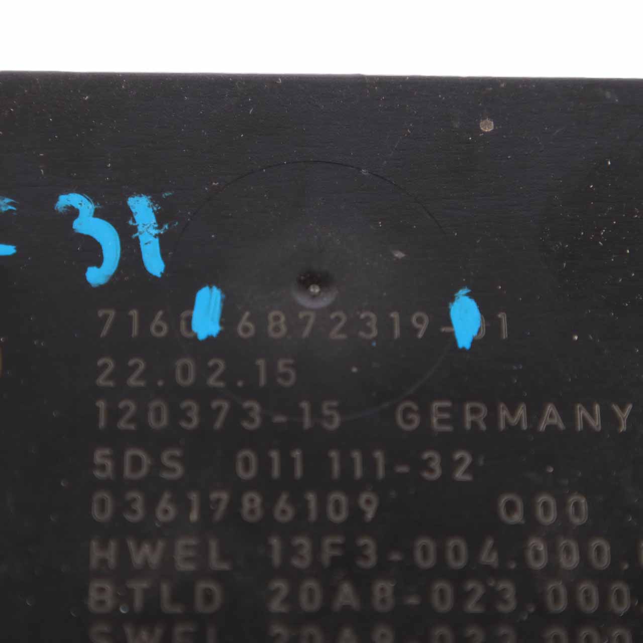 BMW F30 F31 F32 Anhänger Kupplung Modul Steuergerät 6872319