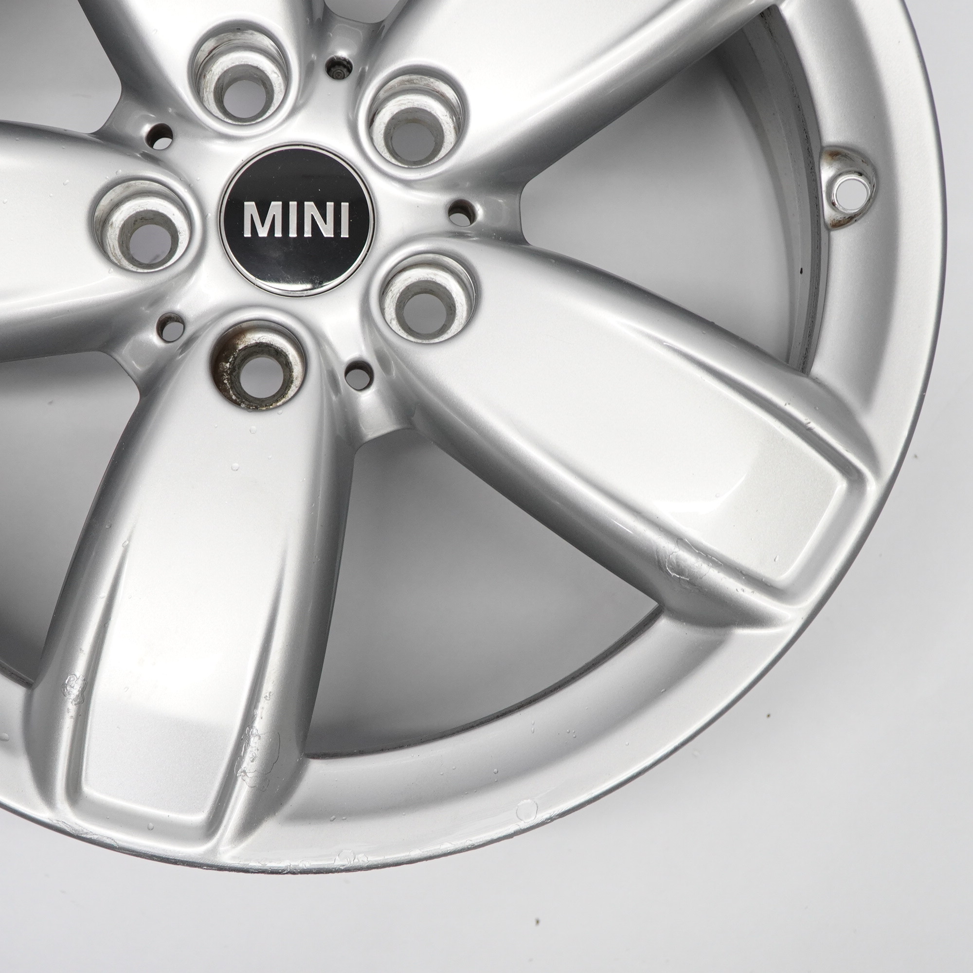 Mini F60 Helles Silber Leicht metall felge 17" 7,5J ET:52 Kanal speiche 6874569