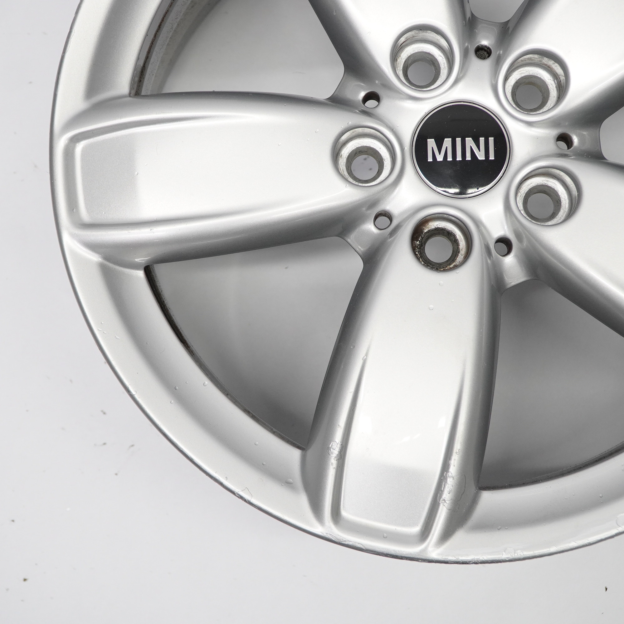 Mini F60 Helles Silber Leicht metall felge 17" 7,5J ET:52 Kanal speiche 6874569