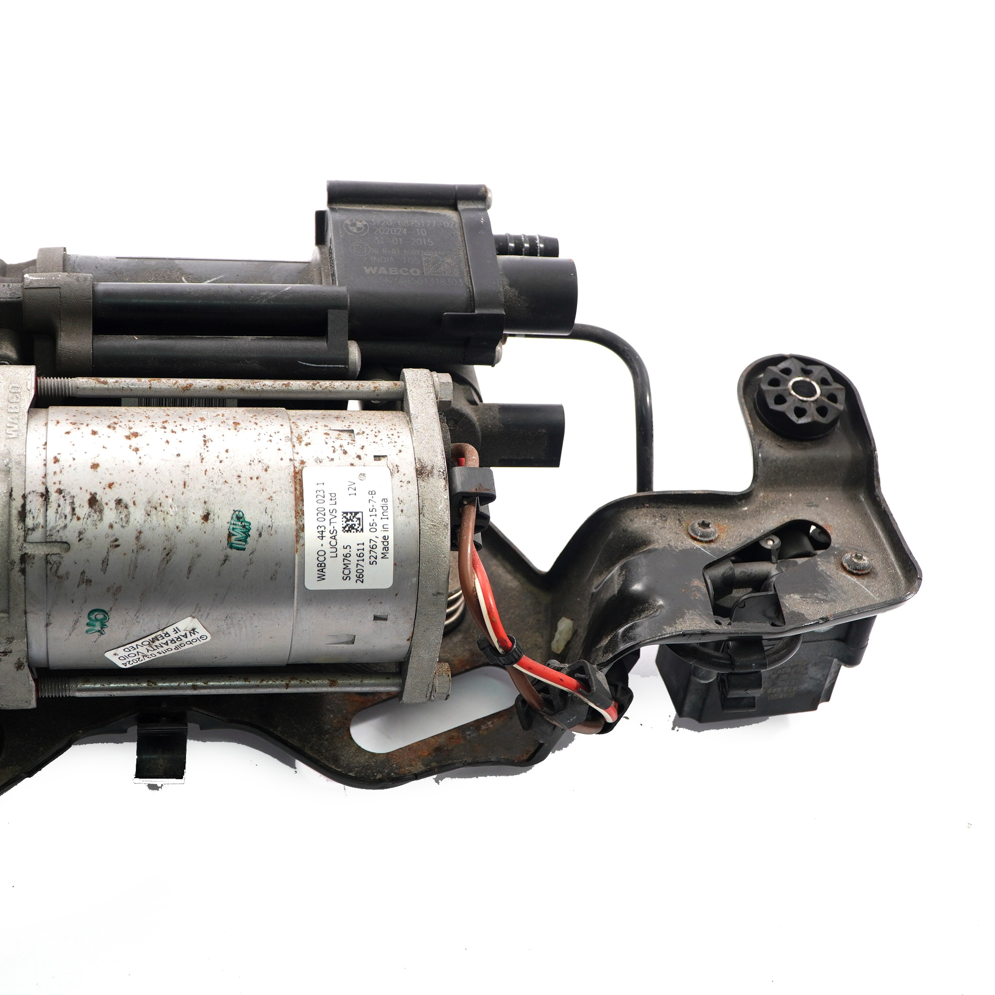 BMW X5 F15 Luftfederung Selbstnivellierung Kompressor Motor 6875177