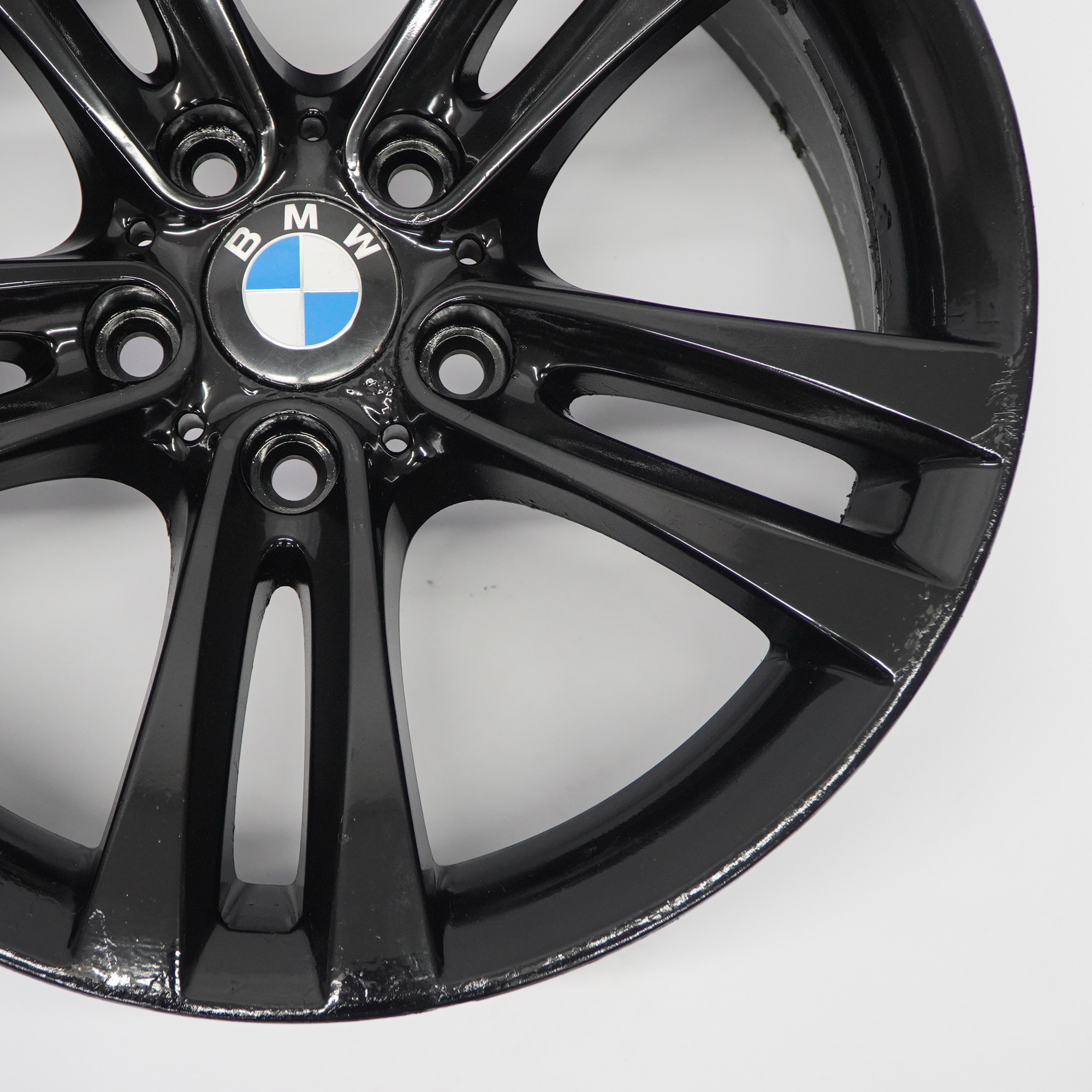 BMW F30 F31 F32 Schwarz Alufelge Doppelspeiche 397 18" 8J ET:34 6882588