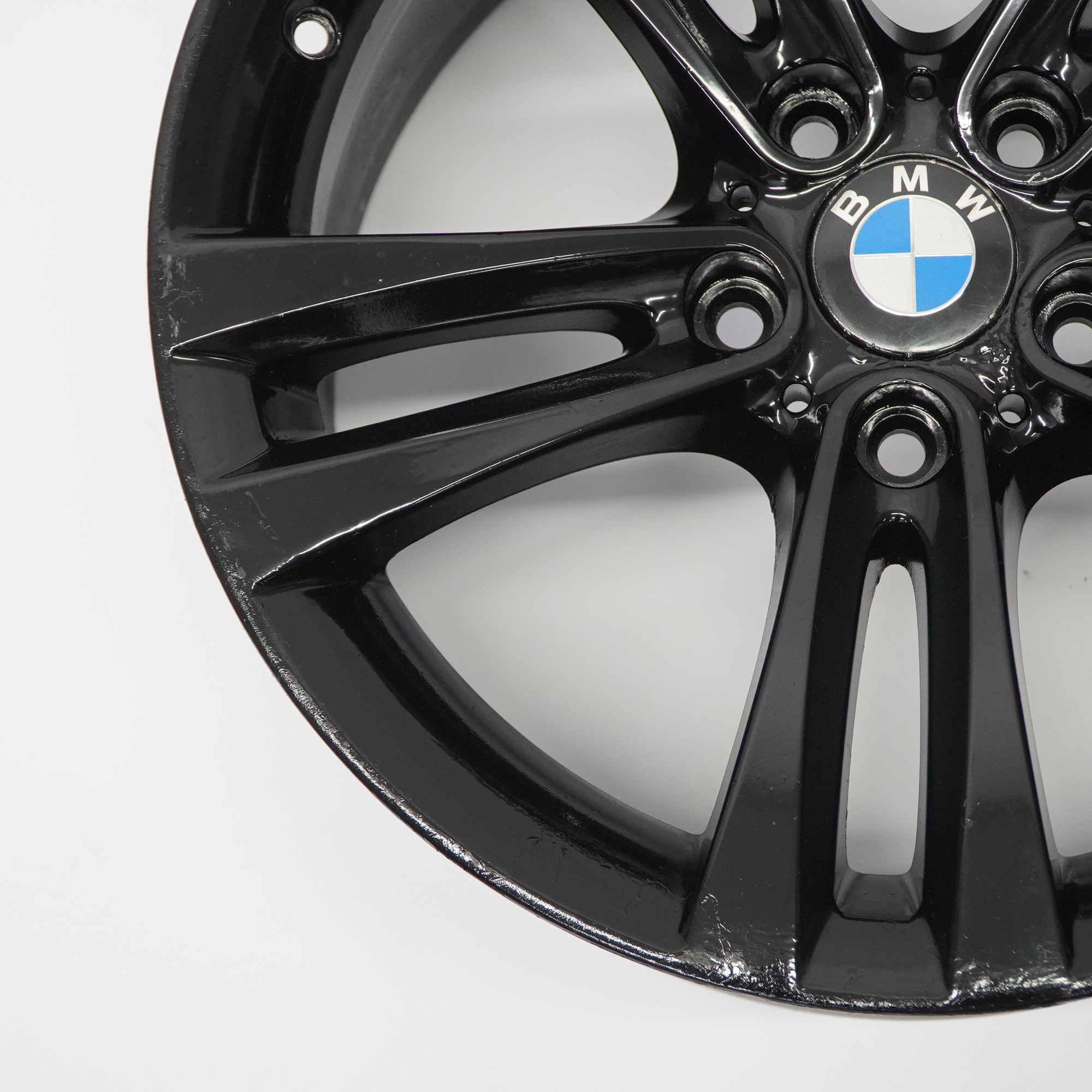 BMW F30 F31 F32 Schwarz Alufelge Doppelspeiche 397 18" 8J ET:34 6882588