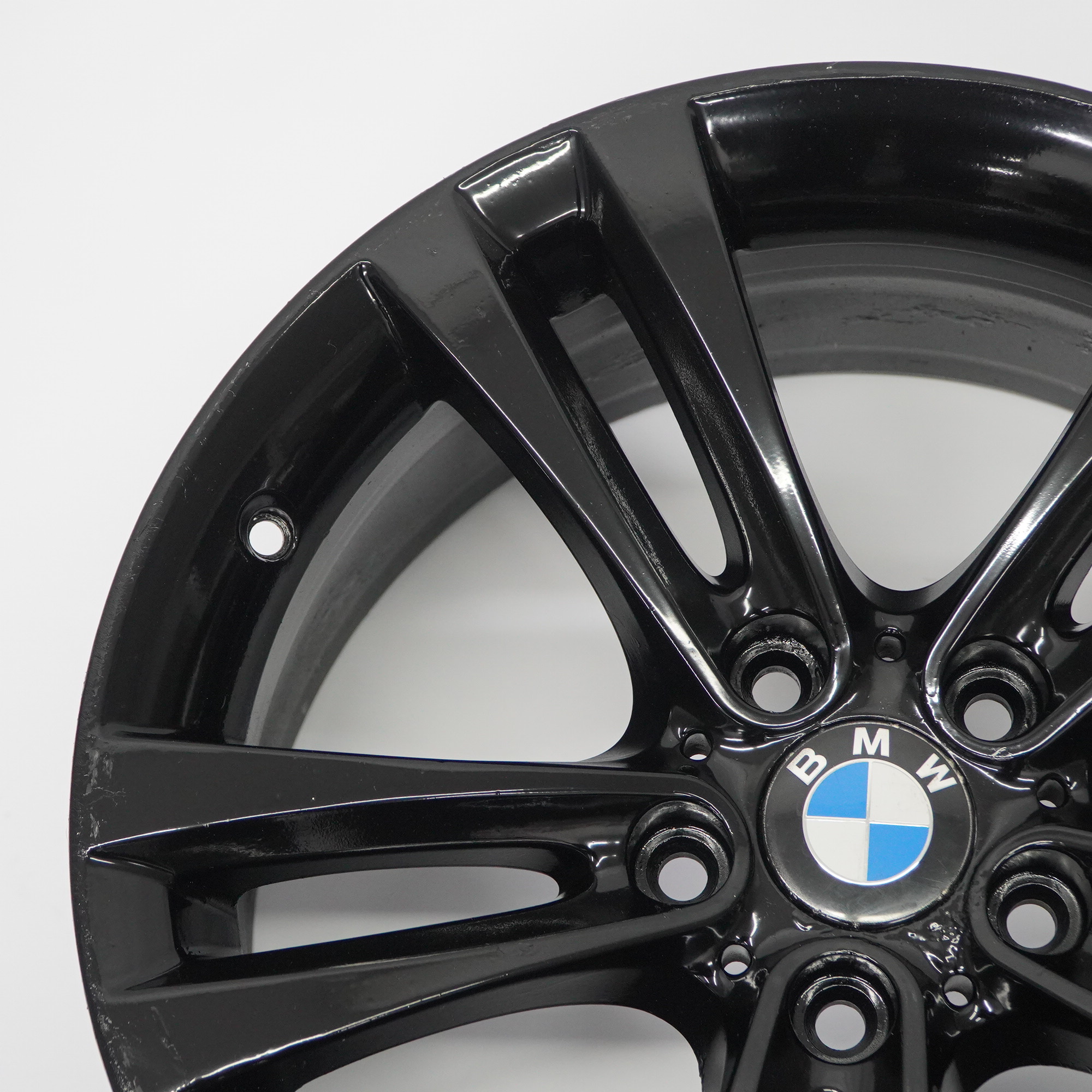 BMW F30 F31 F32 Schwarz Alufelge Doppelspeiche 397 18" 8J ET:34 6882588