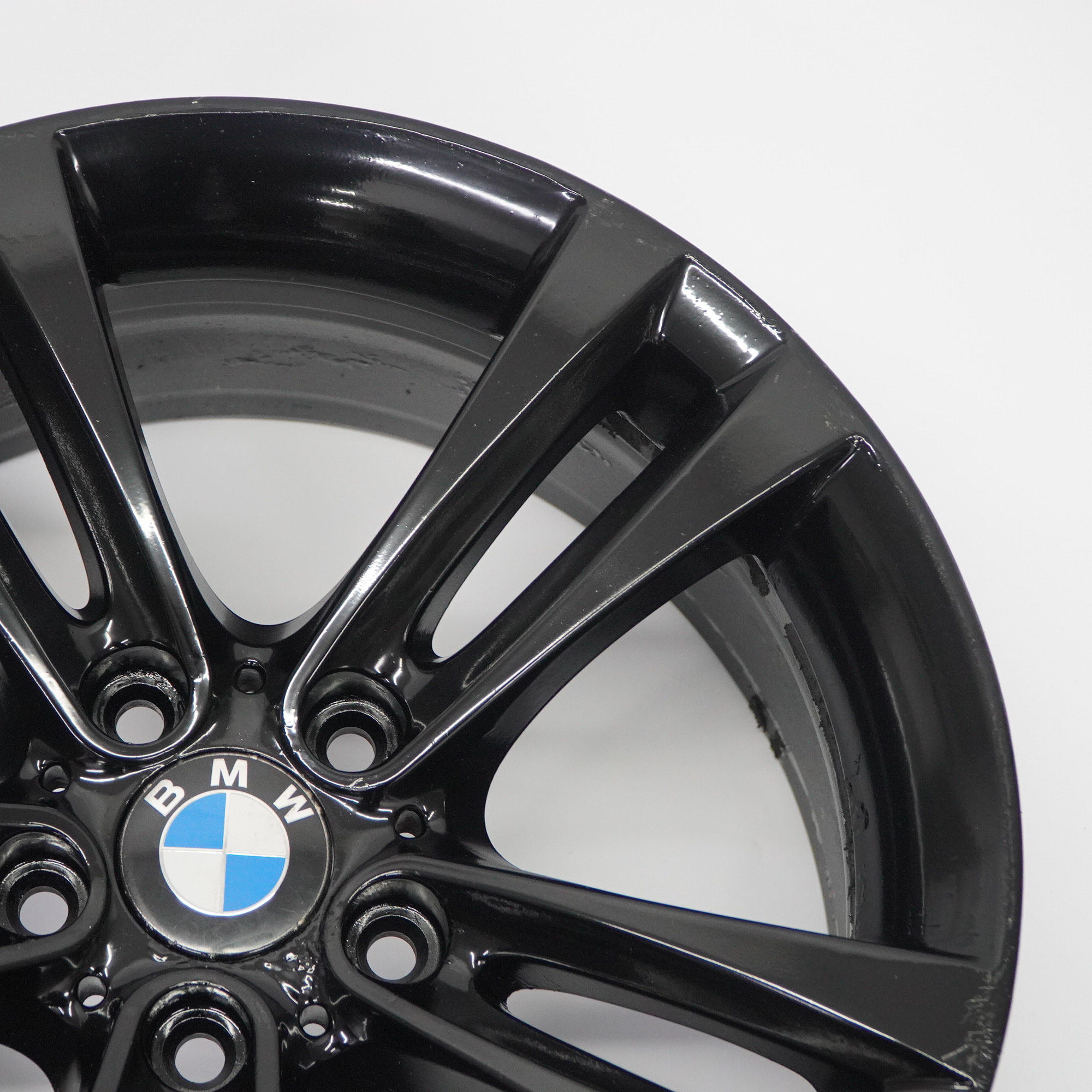 BMW F30 F31 F32 Schwarz Alufelge Doppelspeiche 397 18" 8J ET:34 6882588