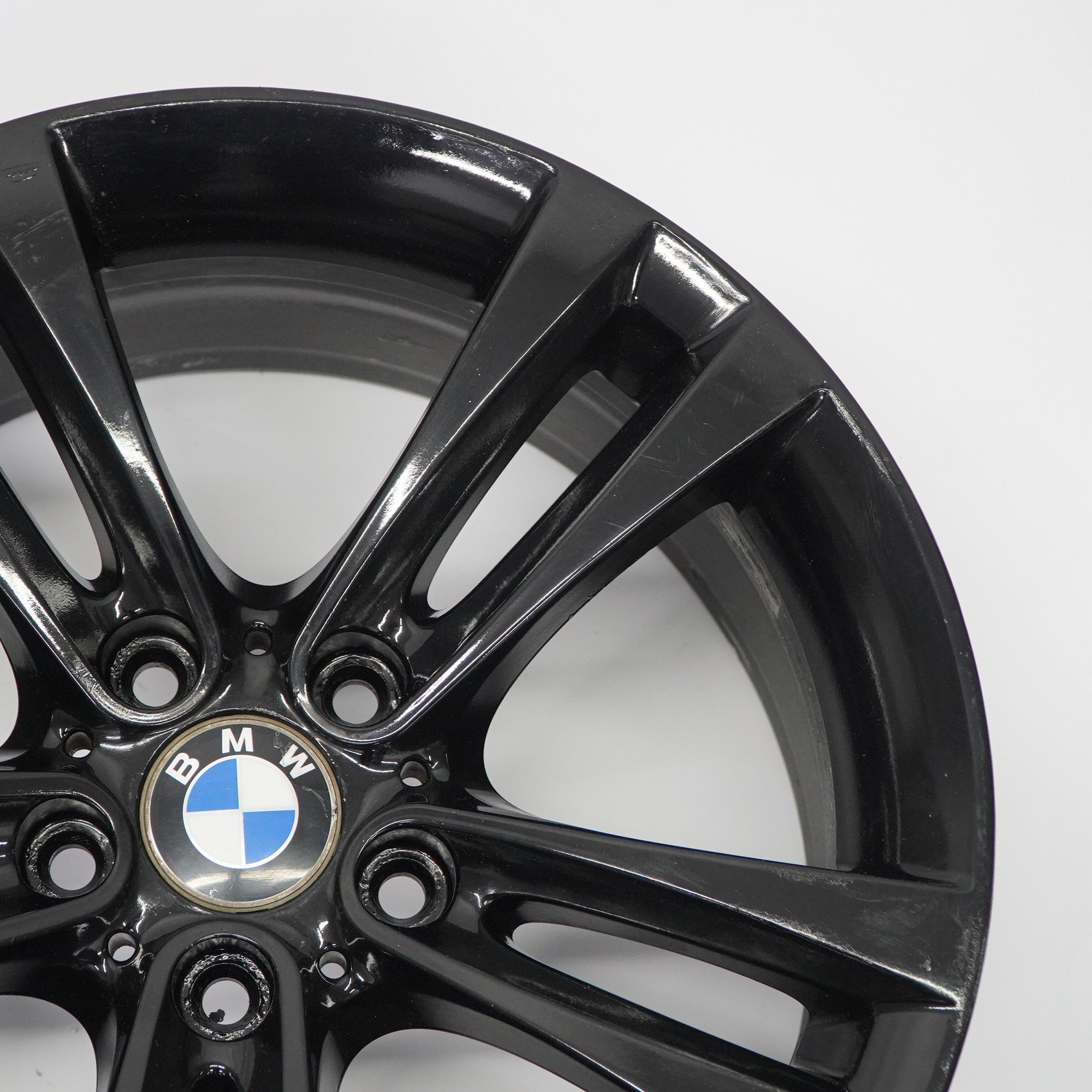 BMW F30 F31 F32 Schwarz Alufelge Doppelspeiche 397 18" 8J ET:34 6882588