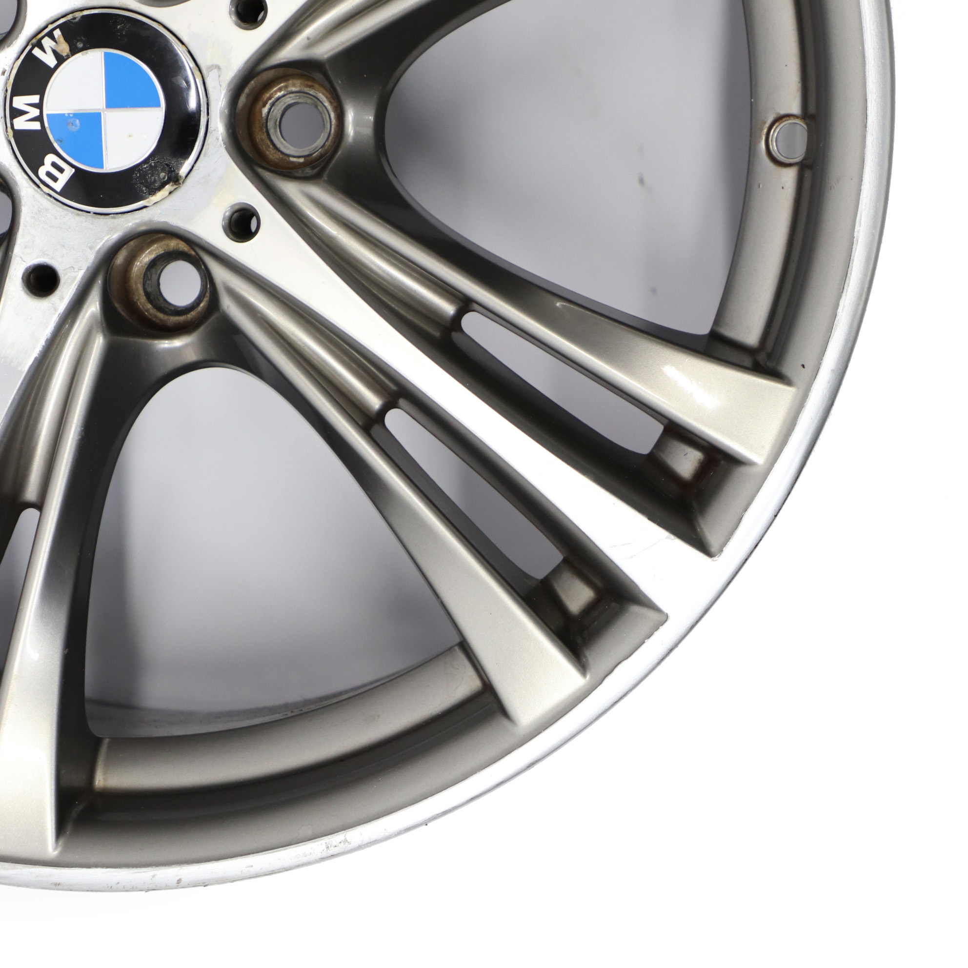 BMW F30 F31 Jante en alliage gris ferrique 19" 8J ET:36 Star Spoke 407 6883014