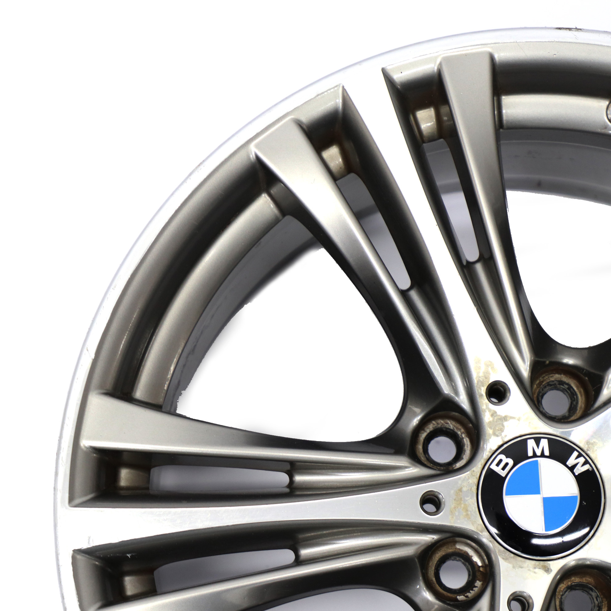 BMW F30 F31 Jante en alliage gris ferrique 19" 8,5J ET:47 Star Spoke 407 6883015