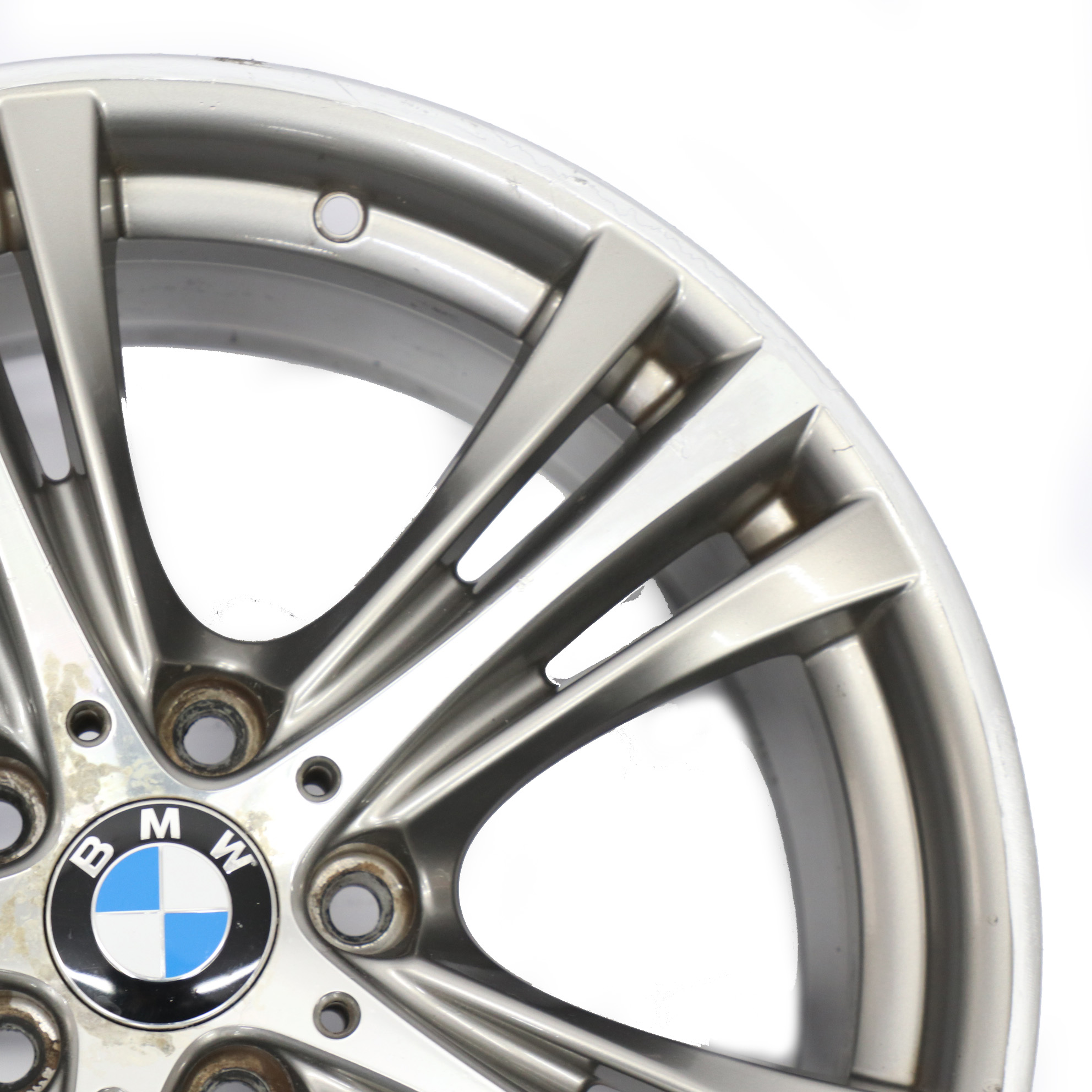 BMW F30 F31 Jante en alliage gris ferrique 19" 8,5J ET:47 Star Spoke 407 6883015