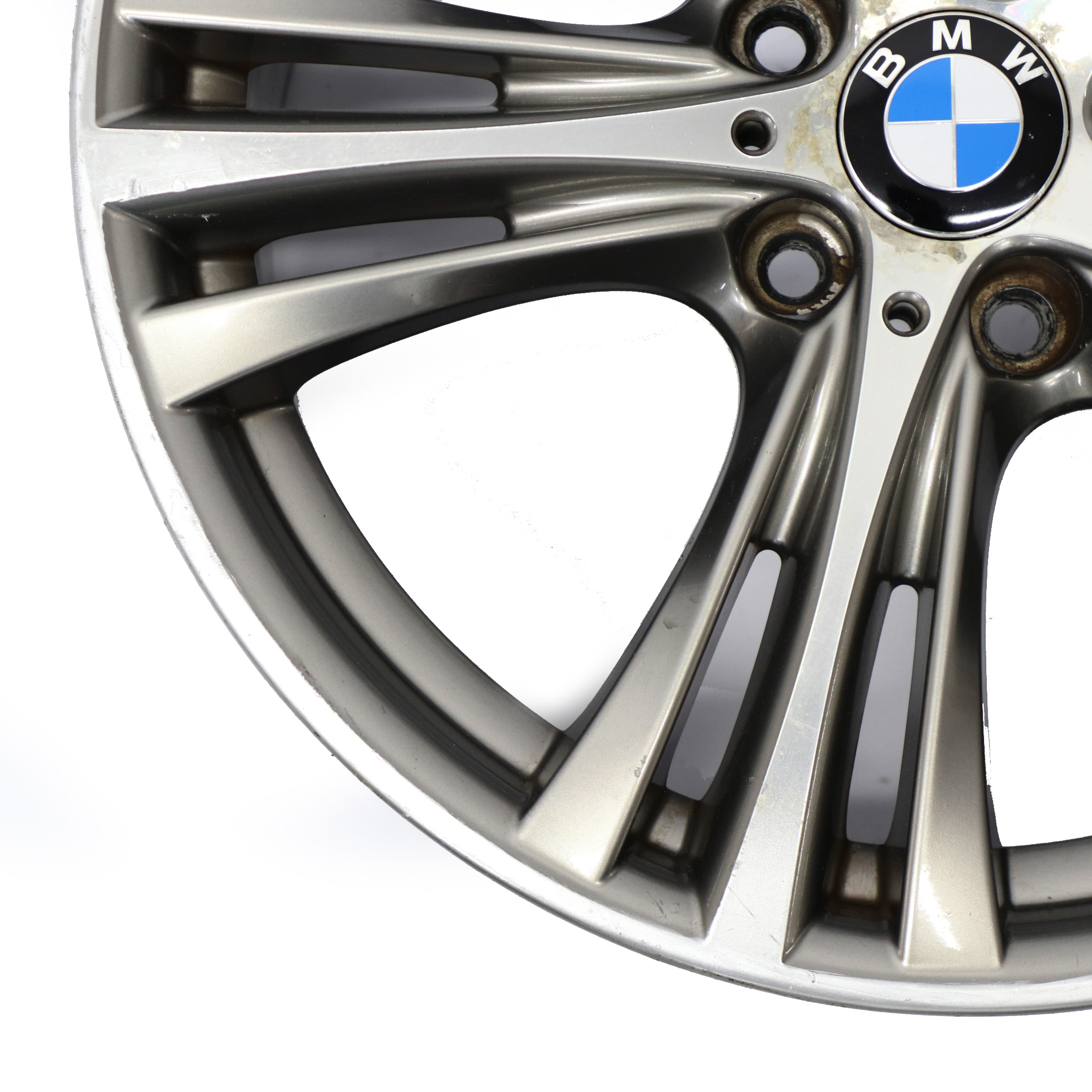 BMW F30 F31 Jante en alliage gris ferrique 19" 8,5J ET:47 Star Spoke 407 6883015