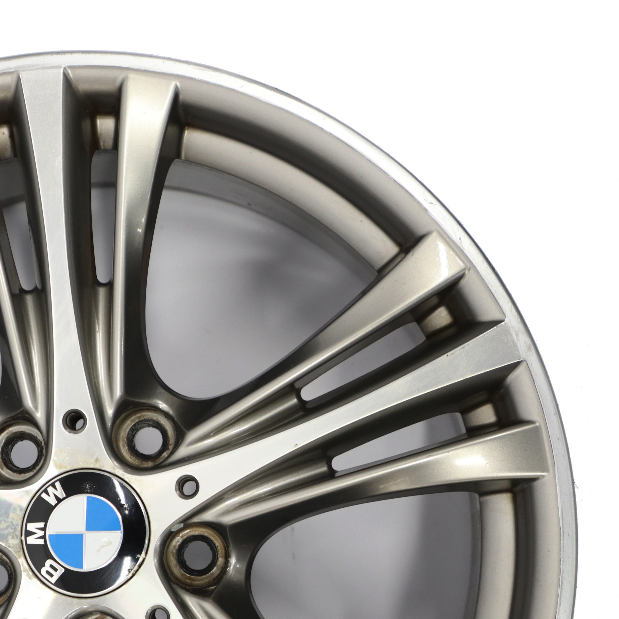 BMW F30 F31 Jante en alliage gris ferrique 19" 8,5J ET:47 Star Spoke 407 6883015