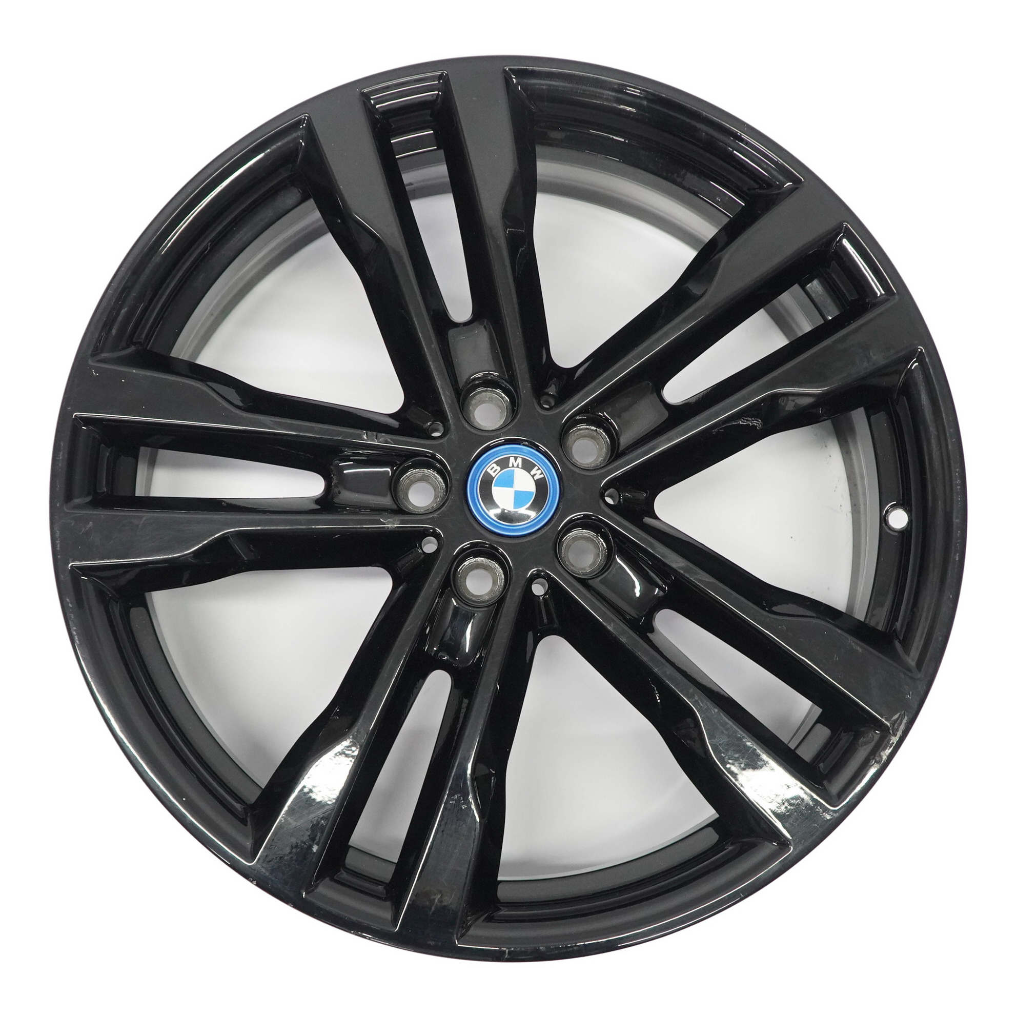 BMW i3 I01 LCI Hinterrad Schwarz Felge 20" Doppel speiche ET:39 6J 6888011